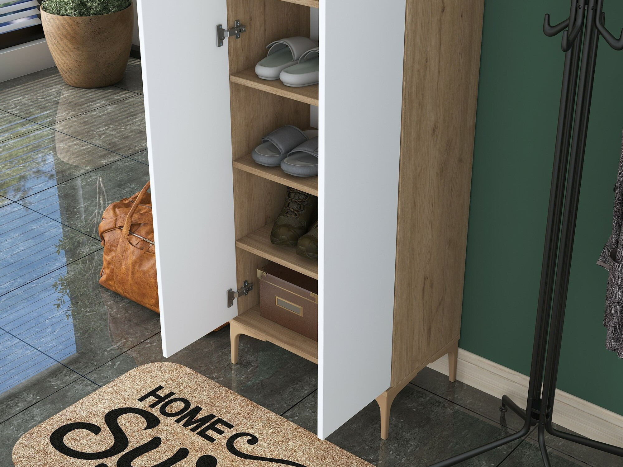 Shoe shelf Catevara 102