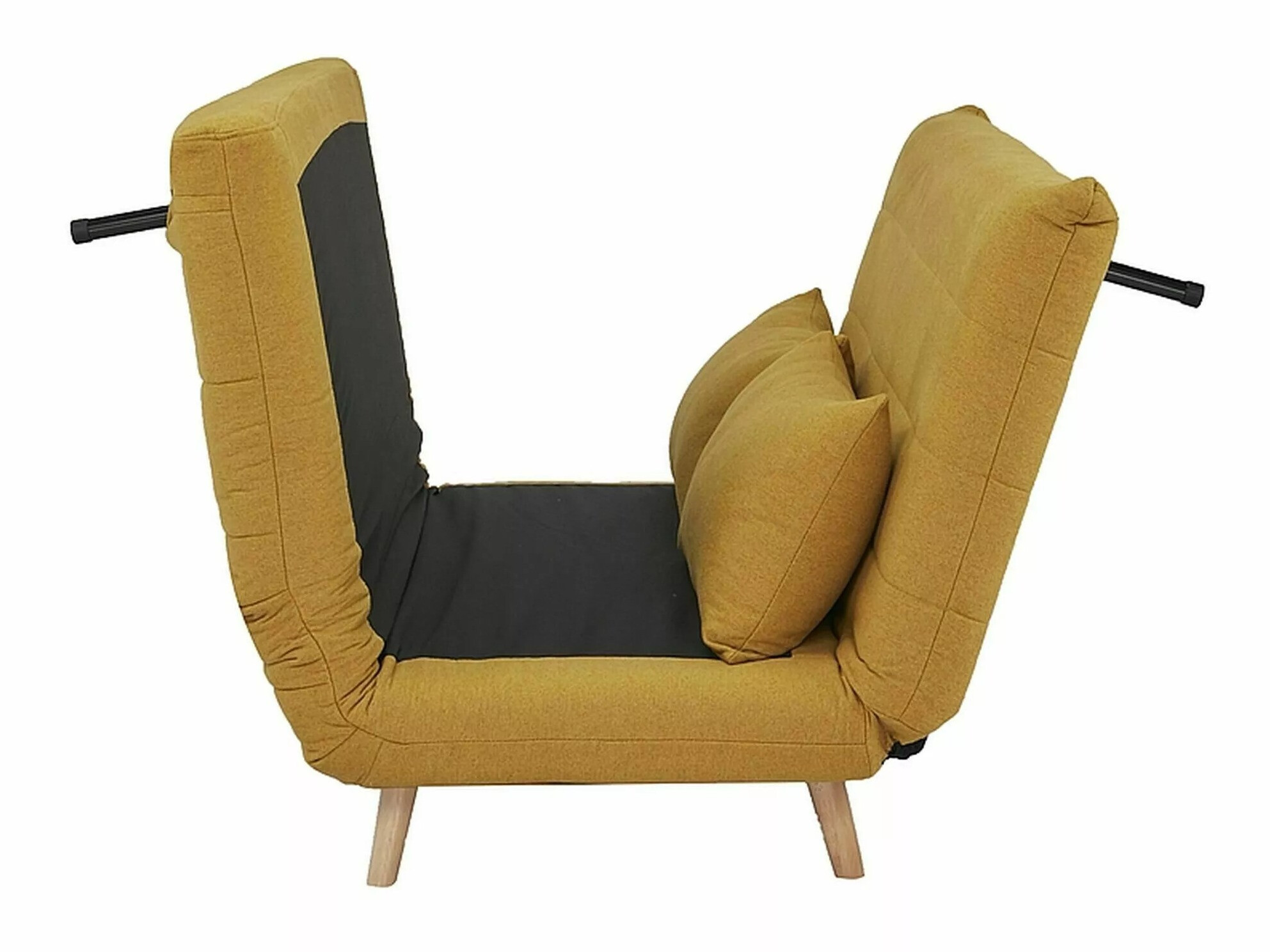 Sofa bed Detroit 139 (Yellow)