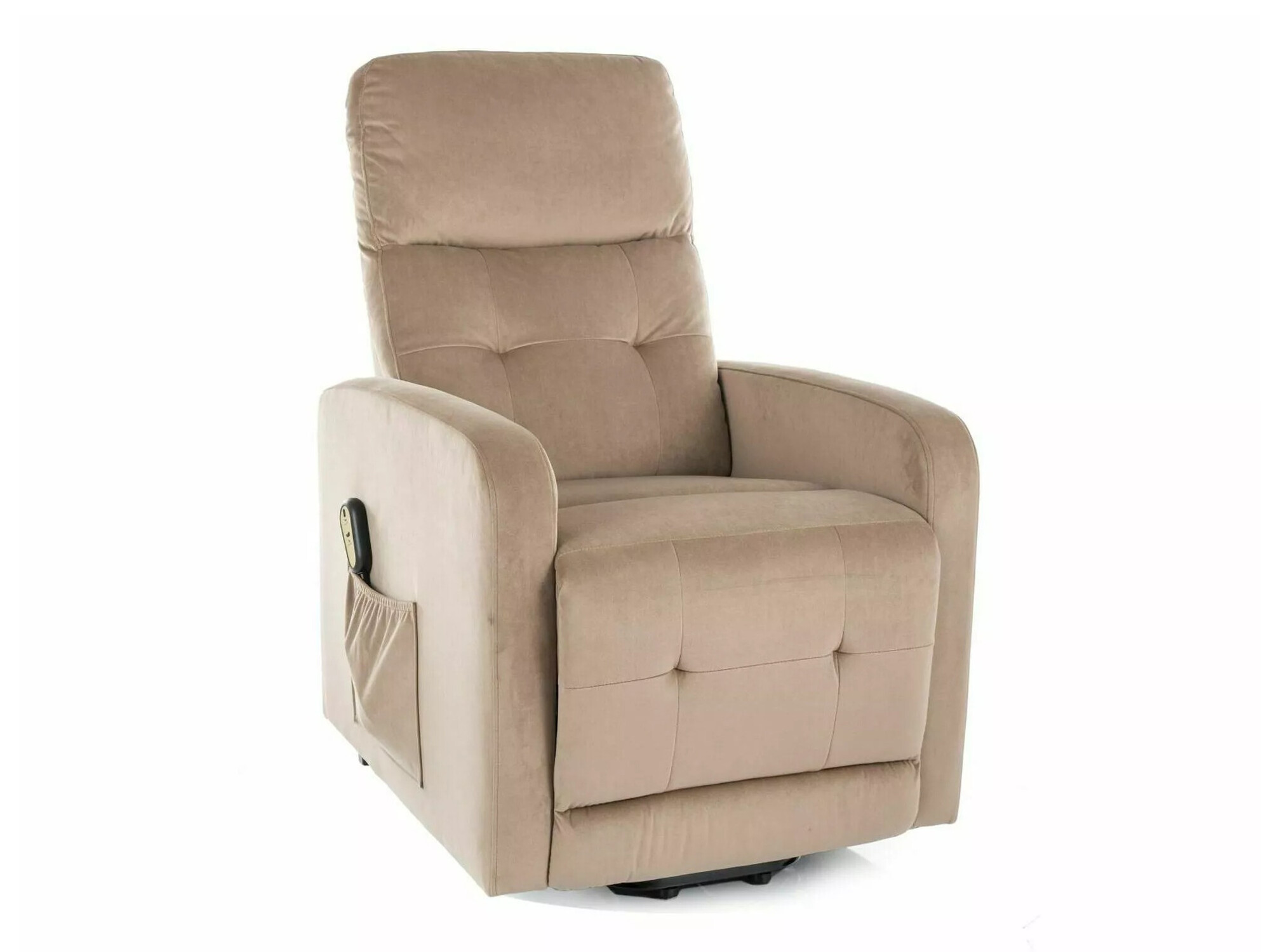 Armchair recliner Detroit 197 (Light brown)