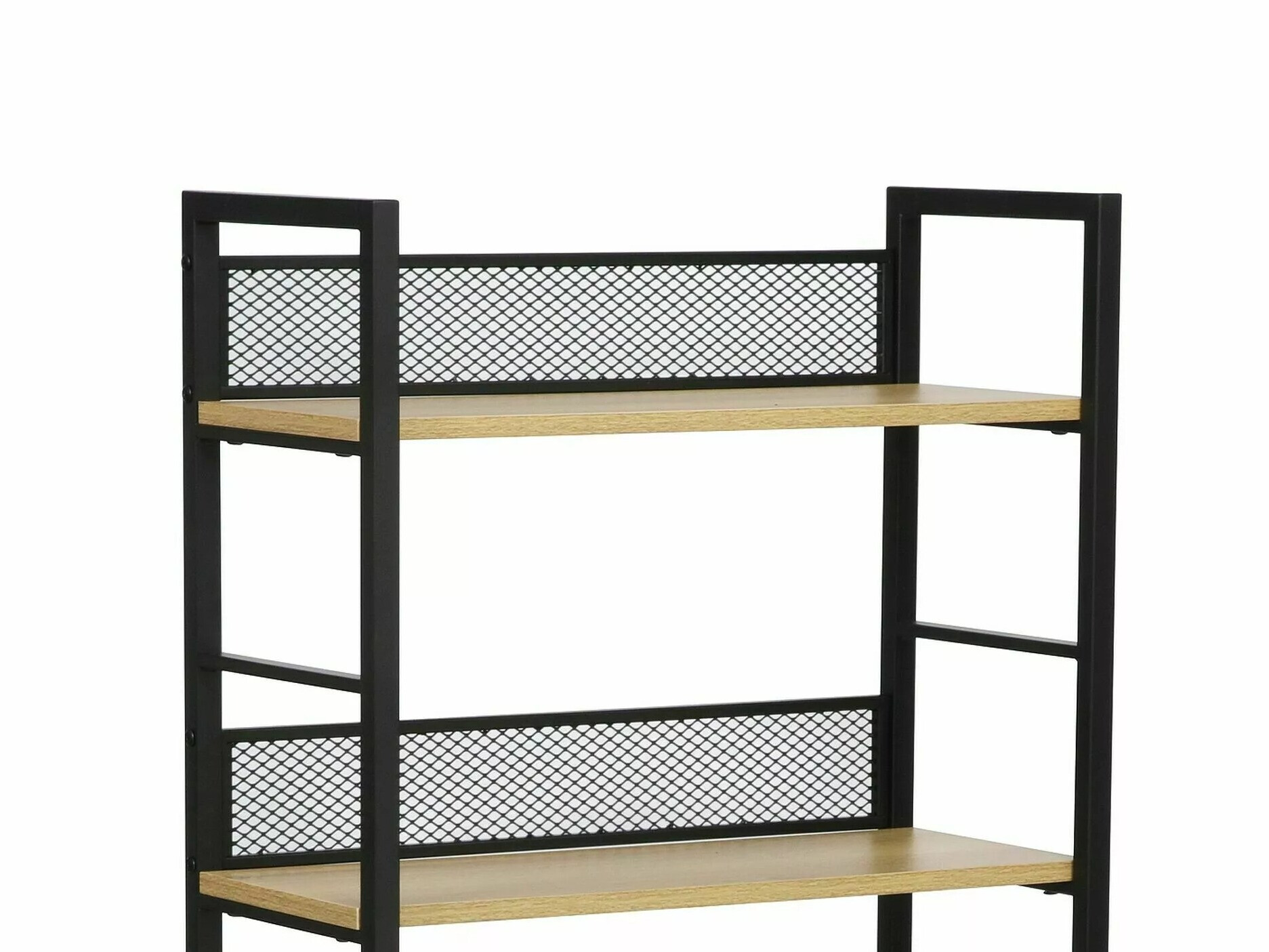 Bookcase Detroit 189 (Black + Oak)