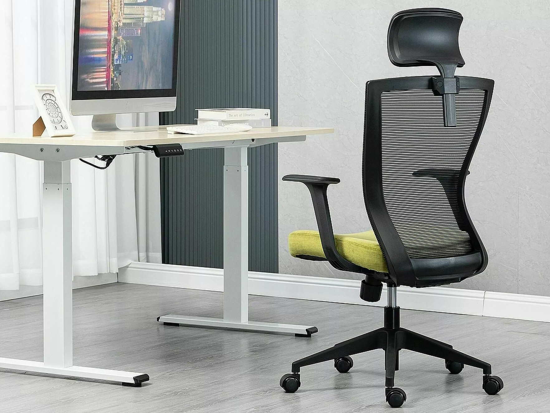Office chair Detroit 270 (Black + Yellow)