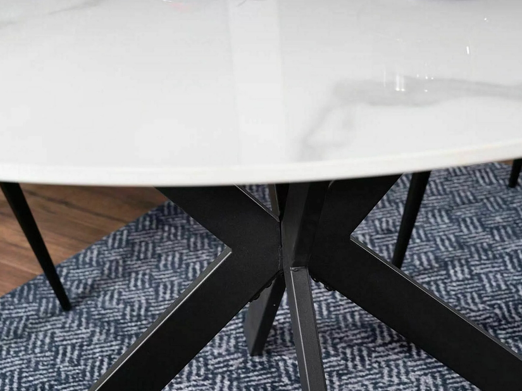 Table Detroit 256 (White marble)