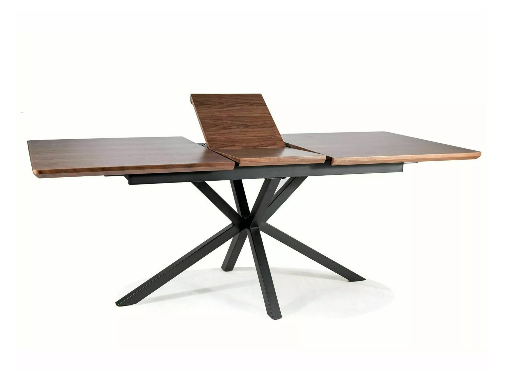 Table Detroit 374 (Walnut + Black)