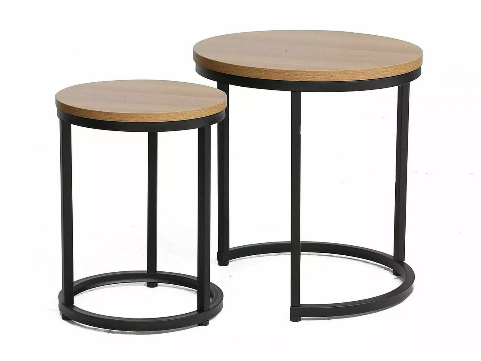 Σετ τραπεζιών σαλονιού Detroit 398 (Δρυς)