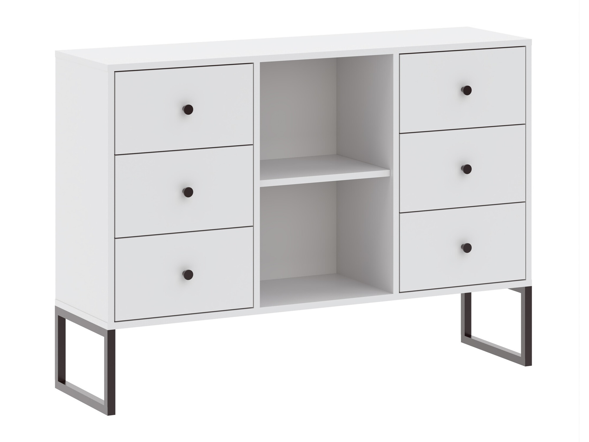 Συρταριέρα Dalferi 104 (Άσπρο)