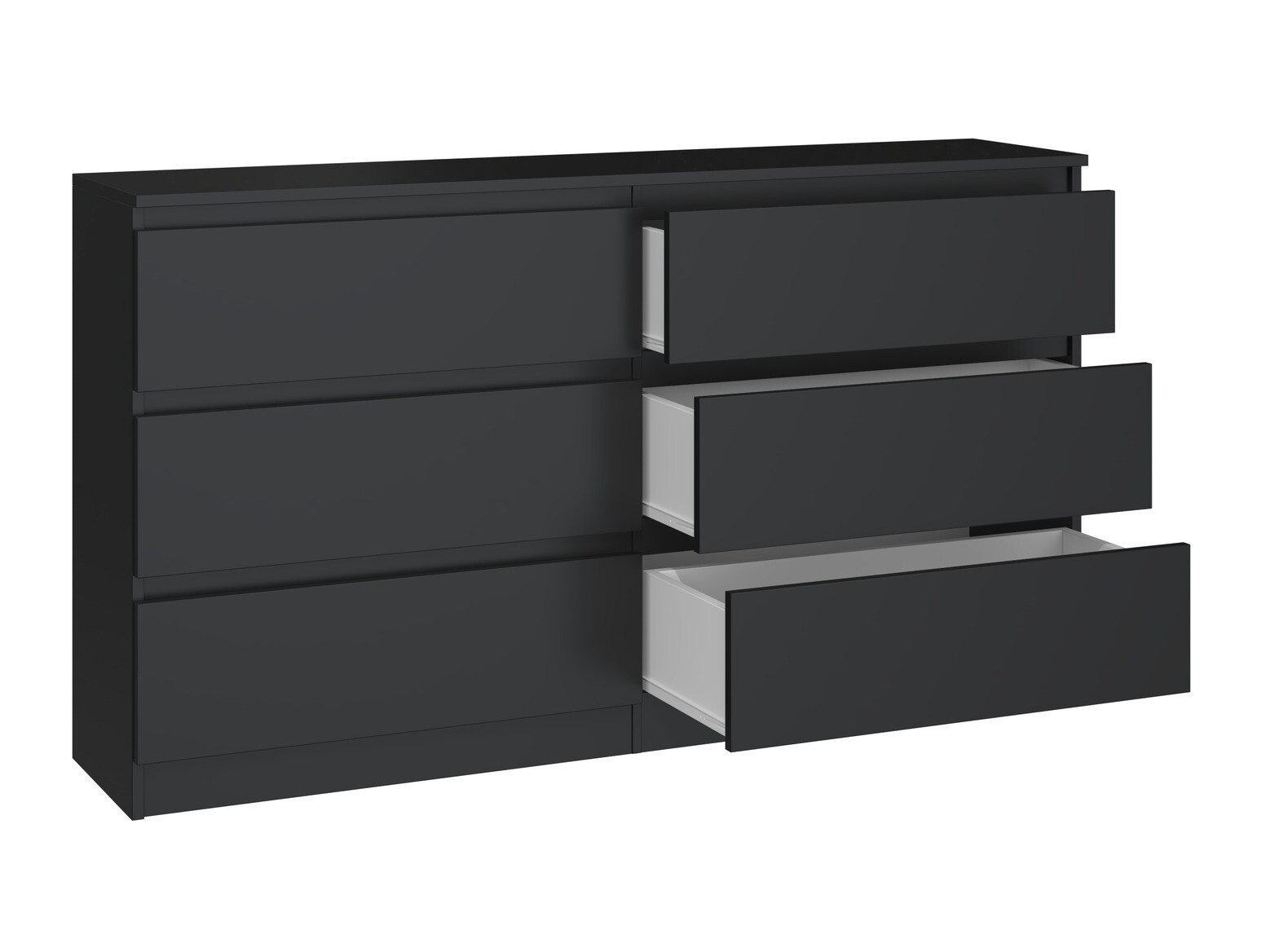 Συρταριέρα Elbvelu 102 (Μαύρο)