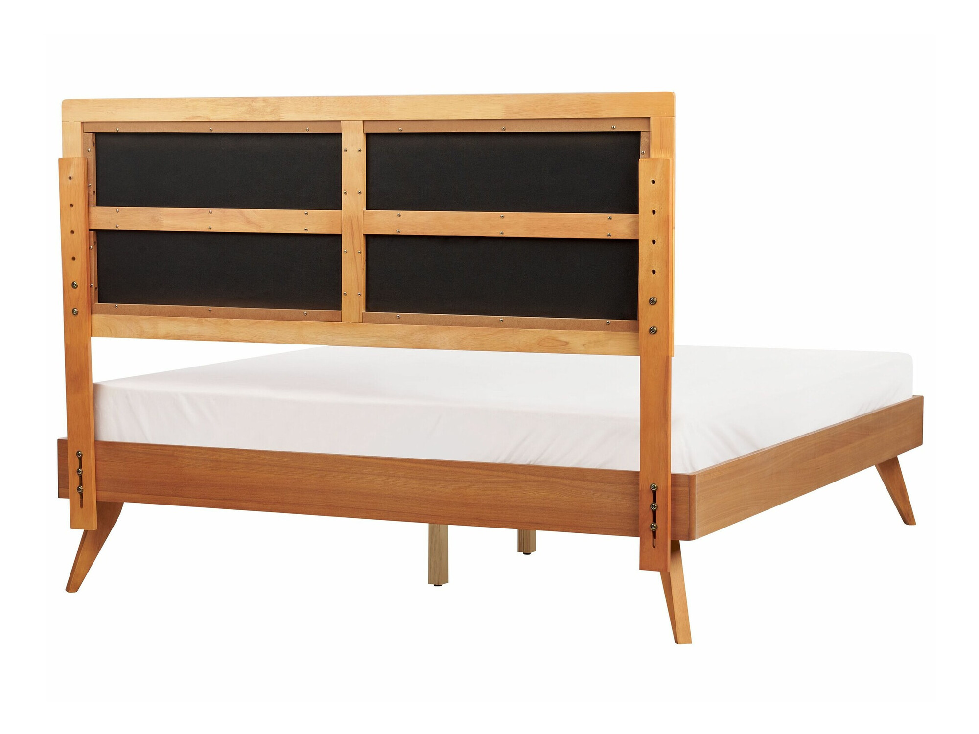 Κρεβάτι Berwyn 772 (Μπεζ + Ανοιχτό χρώμα ξύλου)