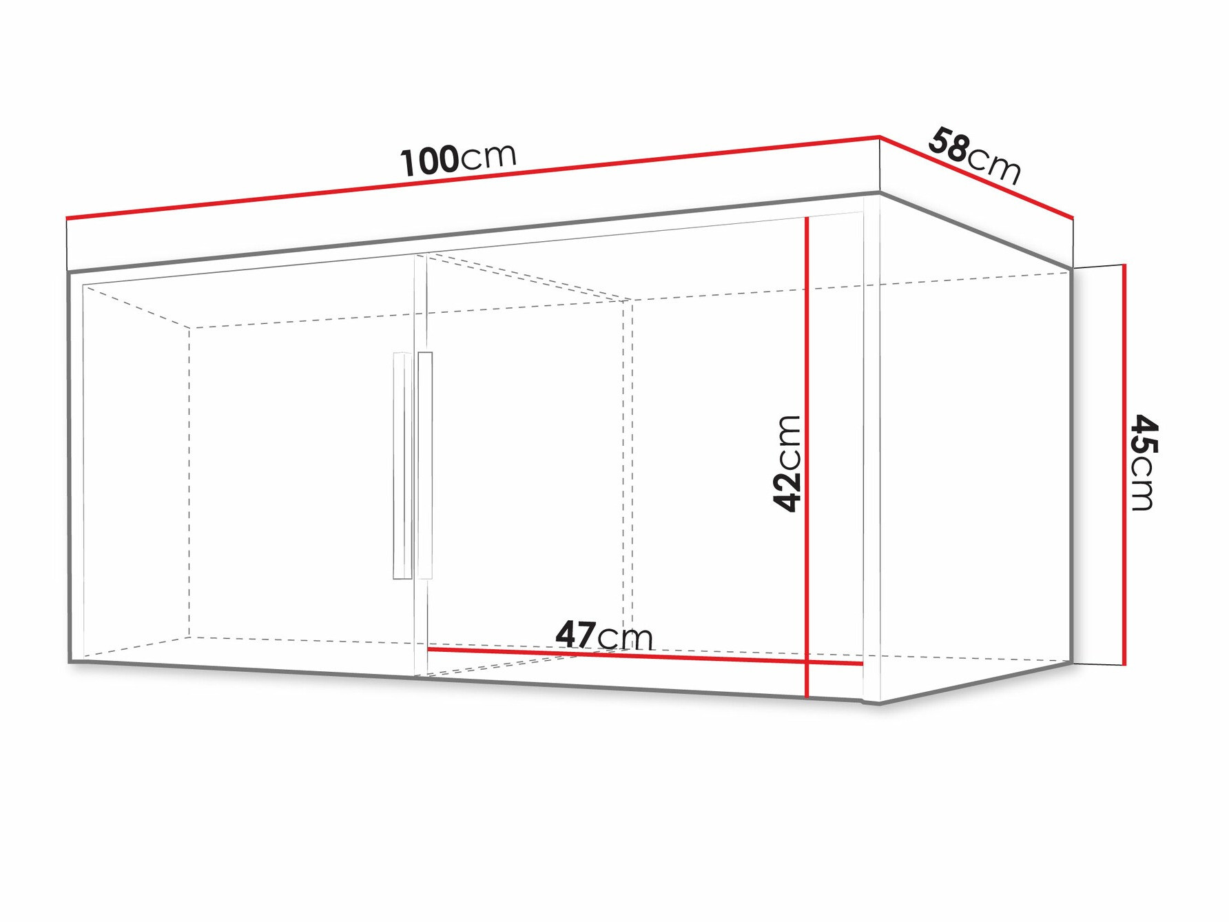 Μπουφέ Collis (Άσπρο + Δρυς wotan)