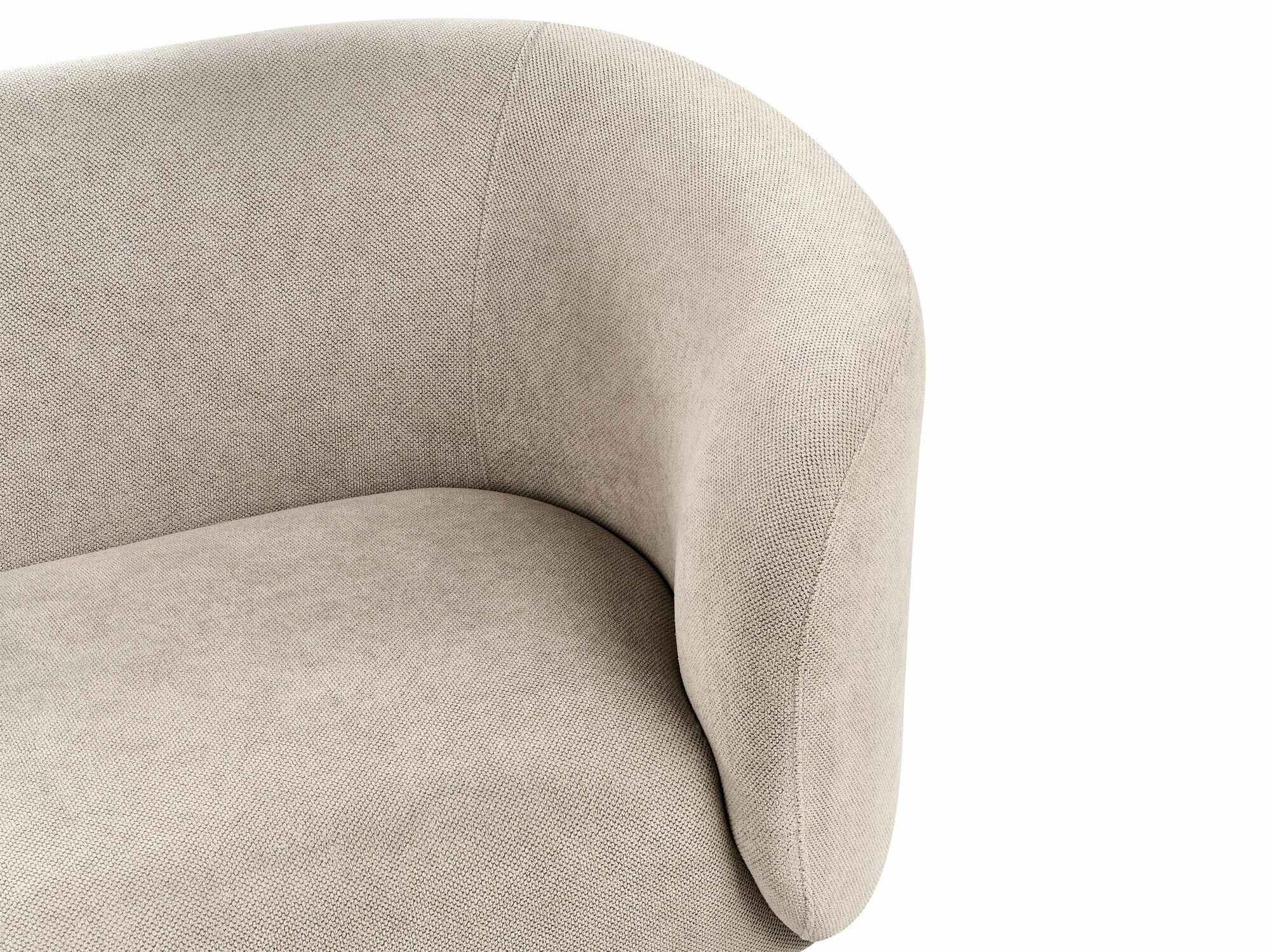 Sofa Berwyn 2042 (Taupe + Black)