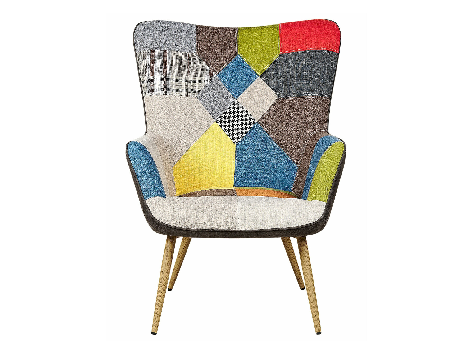 Armchair Berwyn 2048 (Black + Blue + Yellow)
