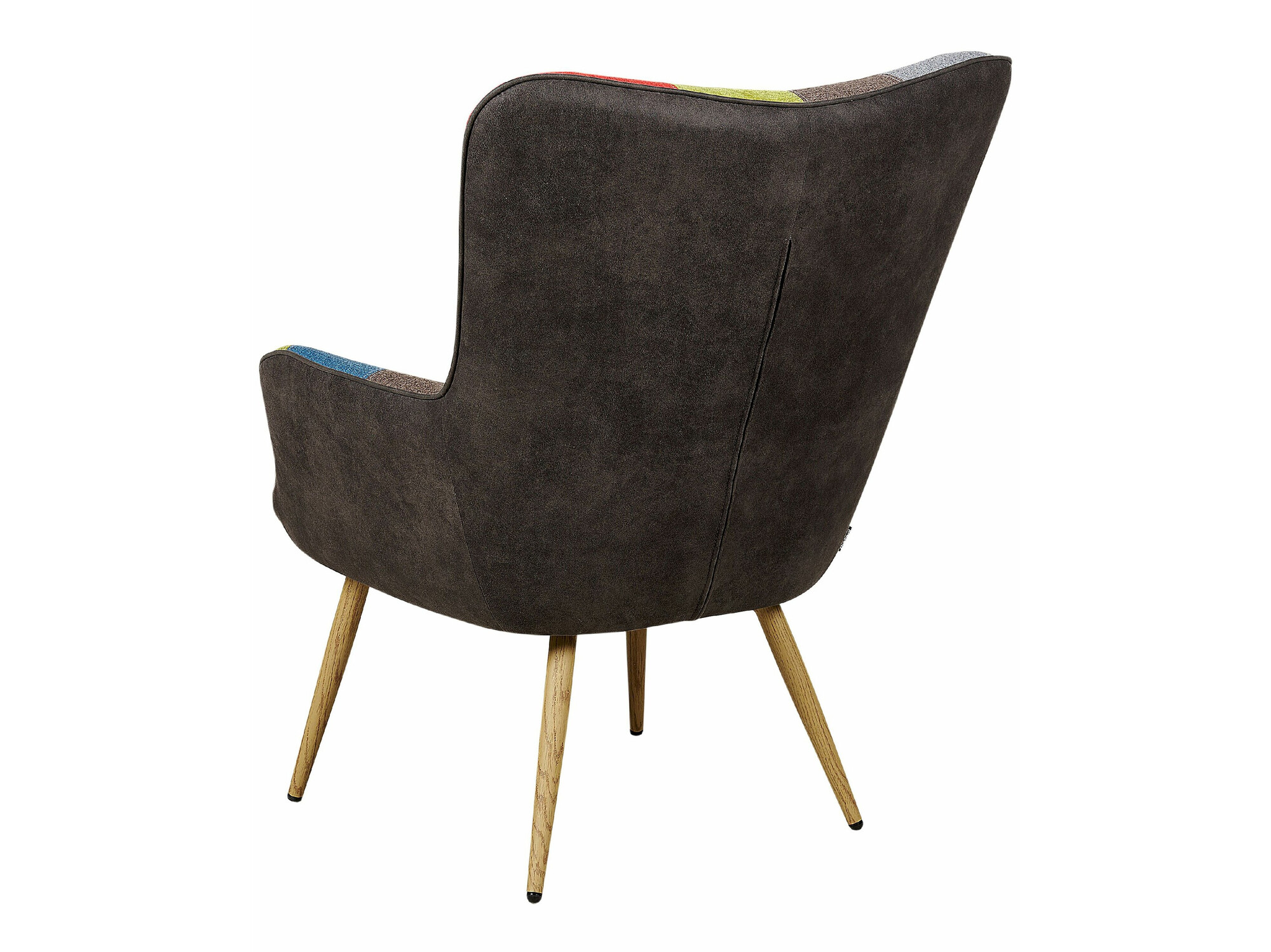 Armchair Berwyn 2048 (Black + Blue + Yellow)