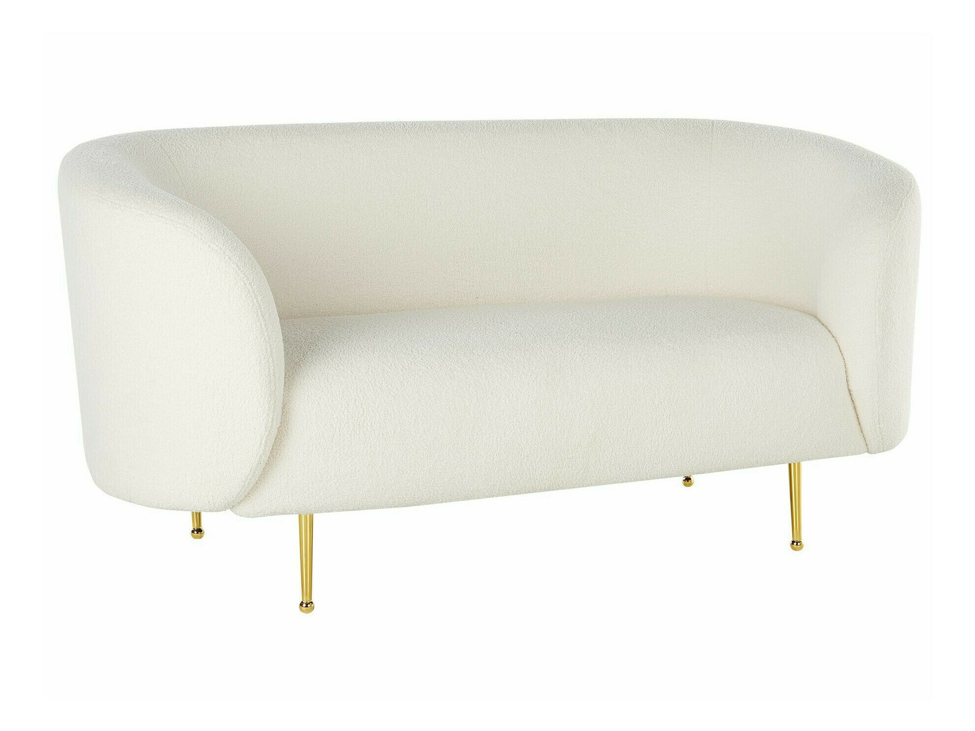 Upholstered furniture set Berwyn 2050 (White + Golden)