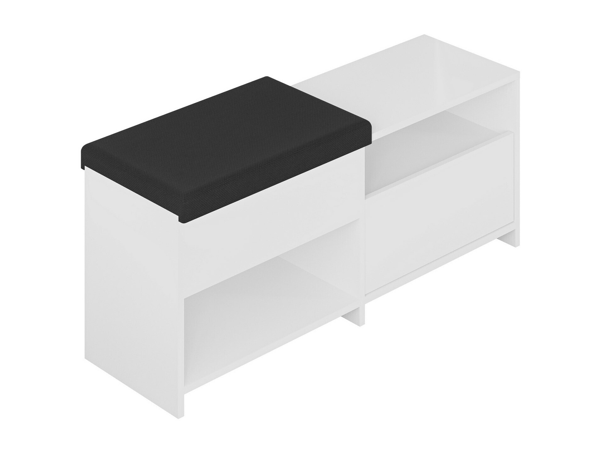 Παπουτσοθήκη Kailua 2146 (Άσπρο)