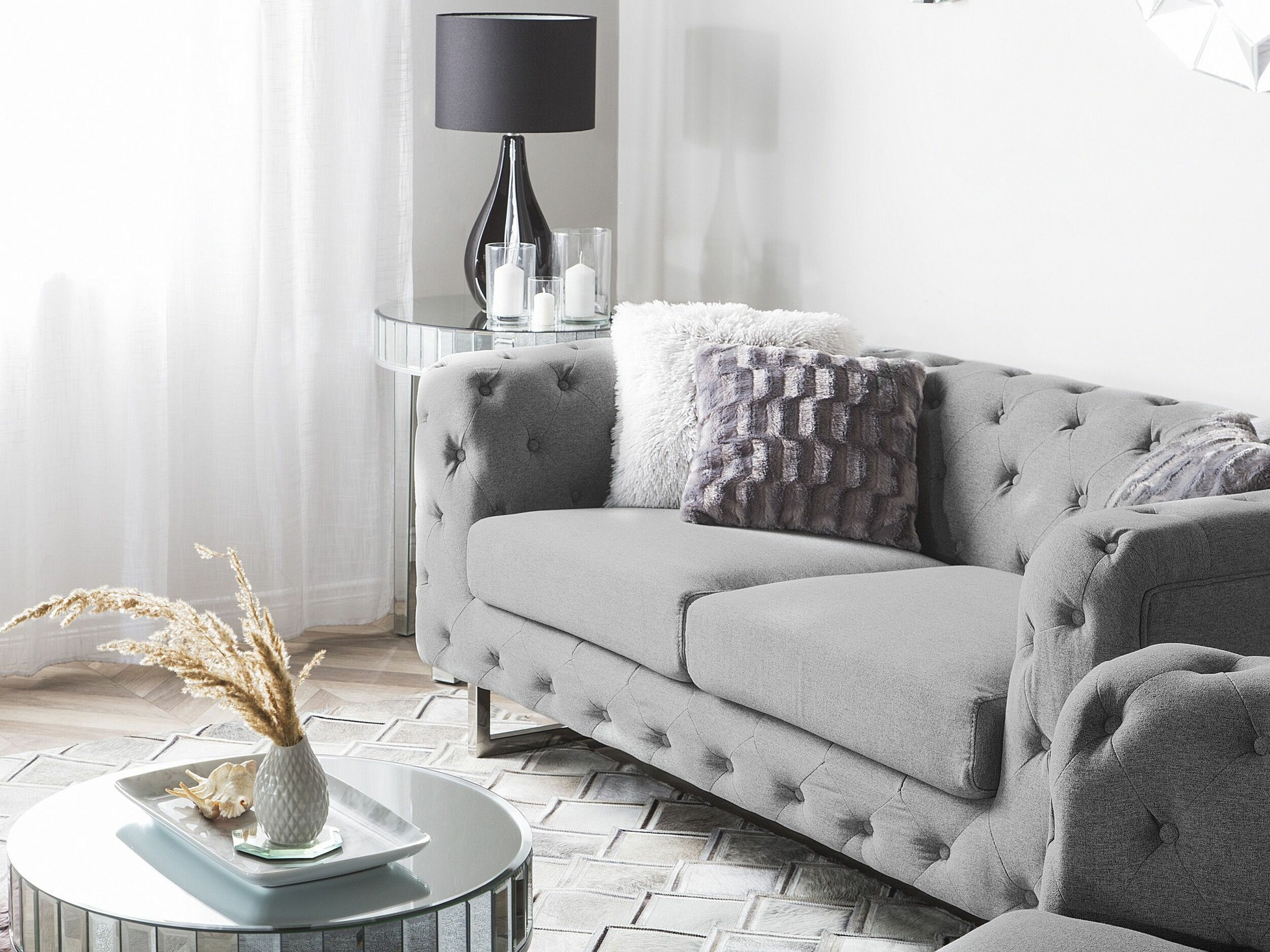 English-style sofa Berwyn 2090 (Grey)