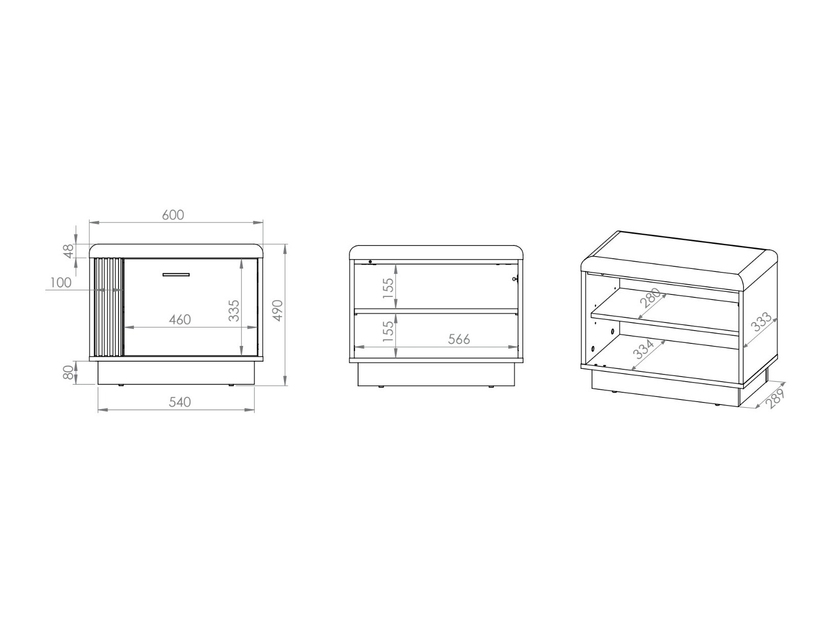 Shoe cabinet Revcire 101