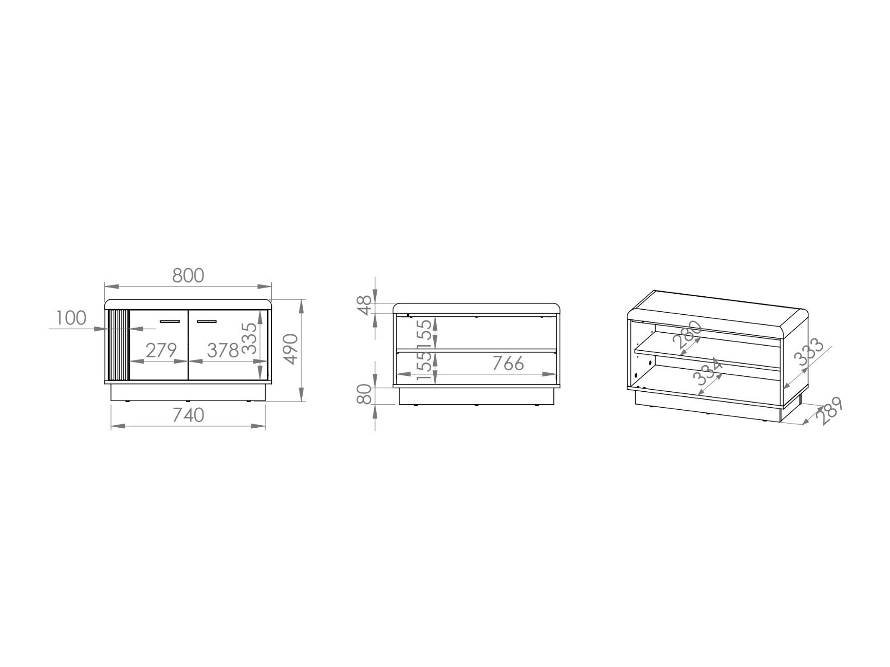 Shoe cabinet Revcire 102