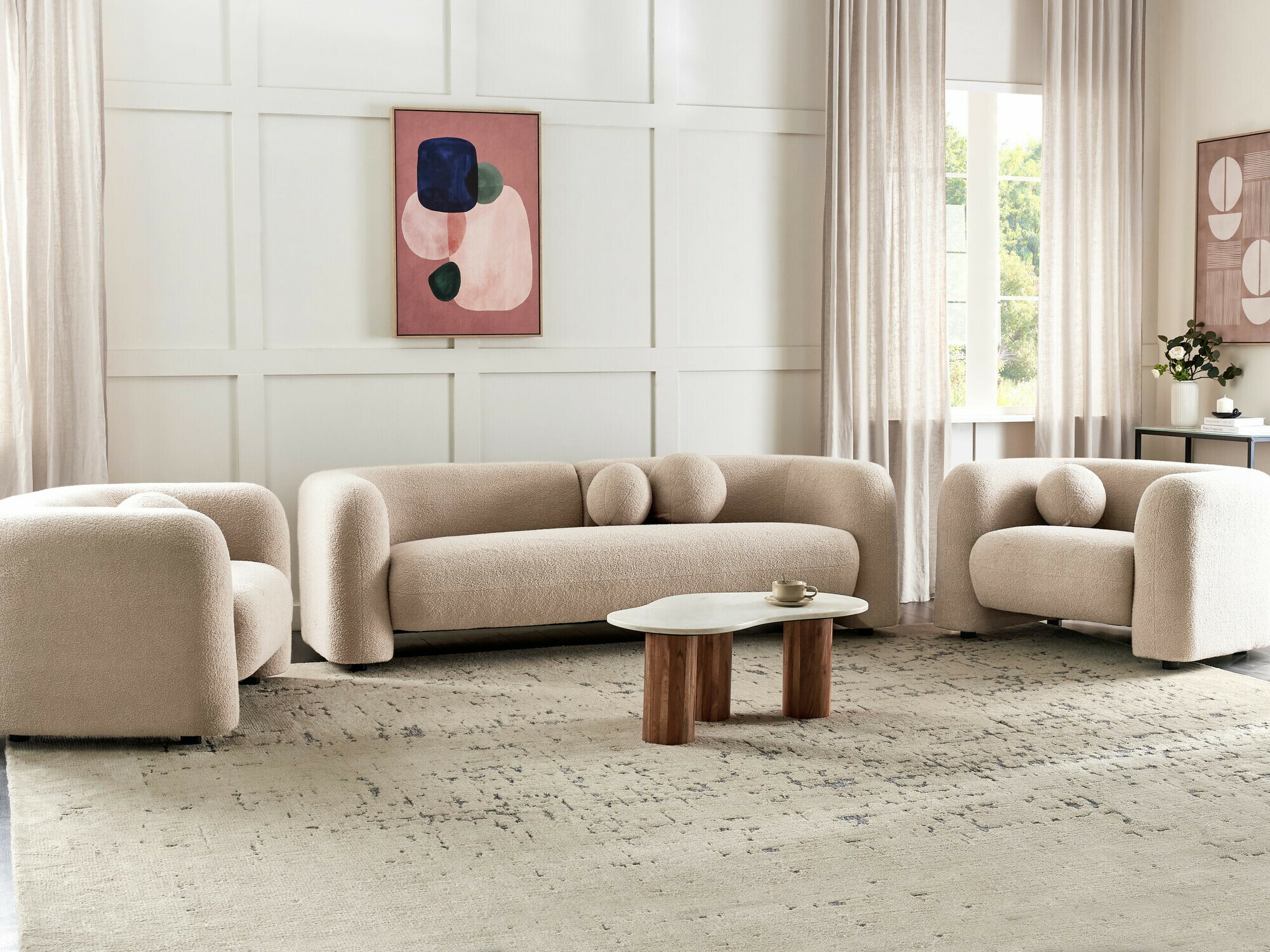 Upholstered furniture set Veselme 107