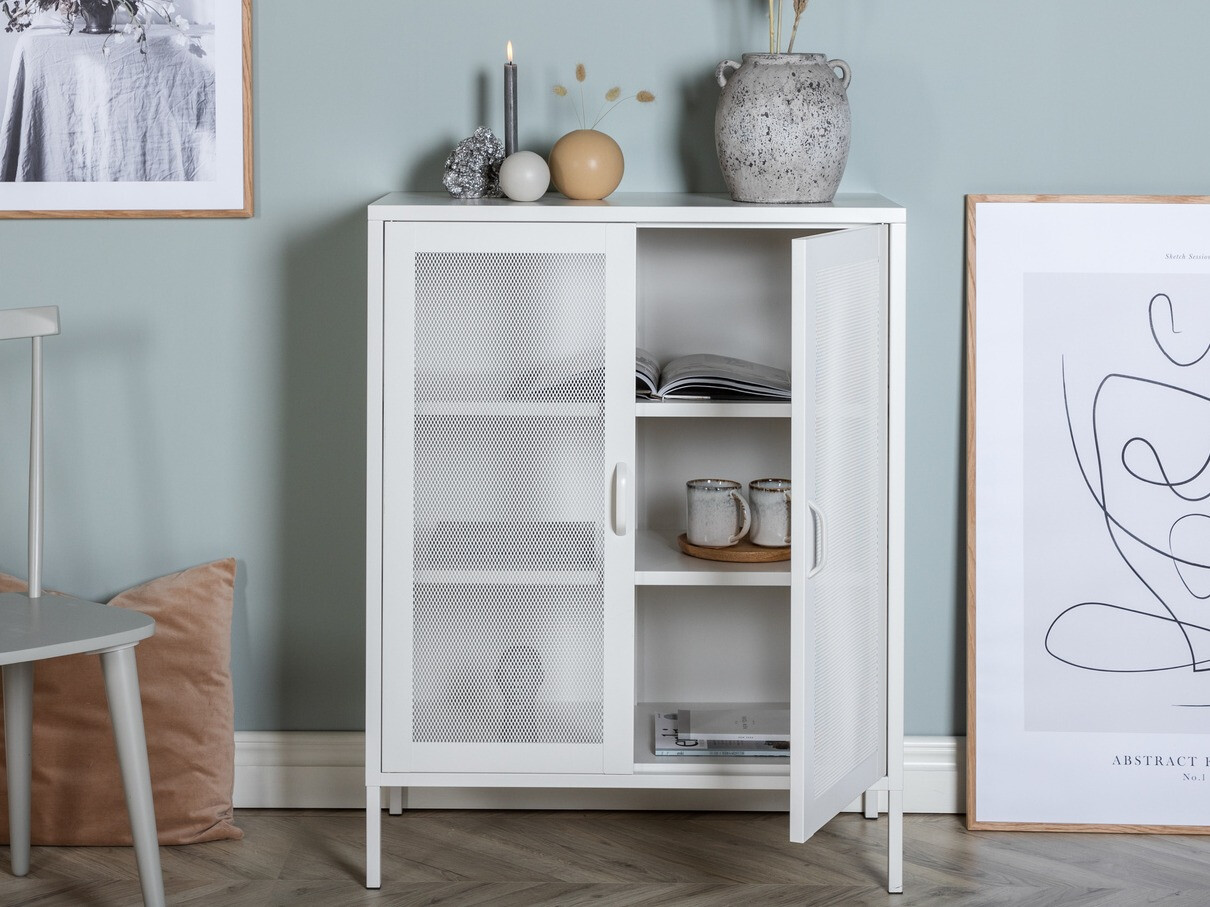 Μπουφέ Dallas 117 (Άσπρο)