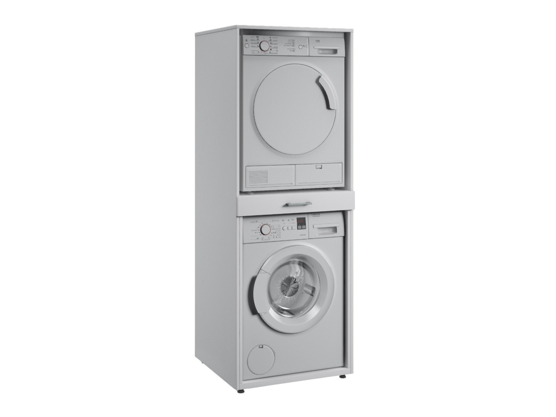 Ράφι μπάνιου Novdele 103 (Άσπρο)