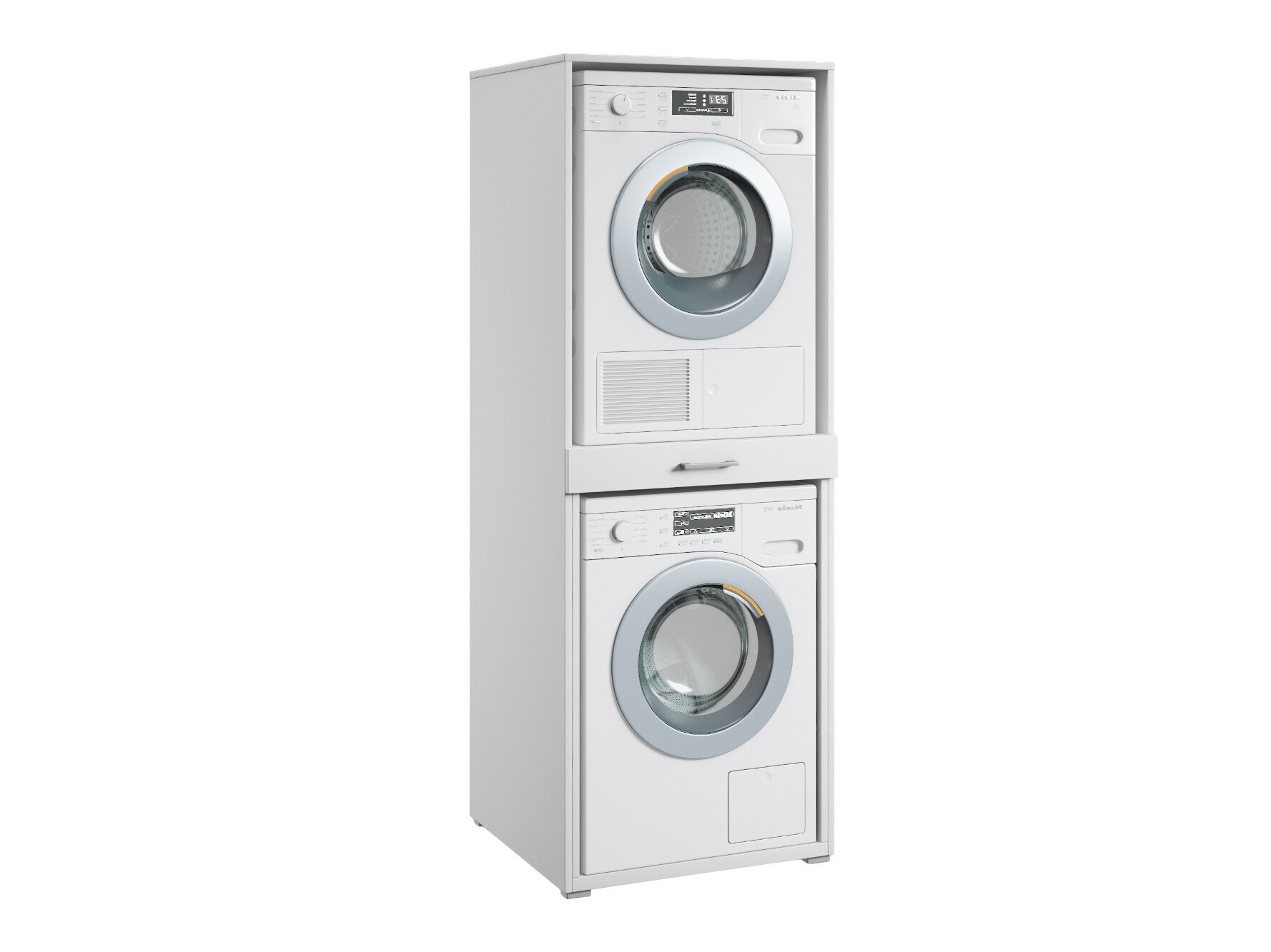 Ράφι μπάνιου Novdele 103 (Άσπρο)