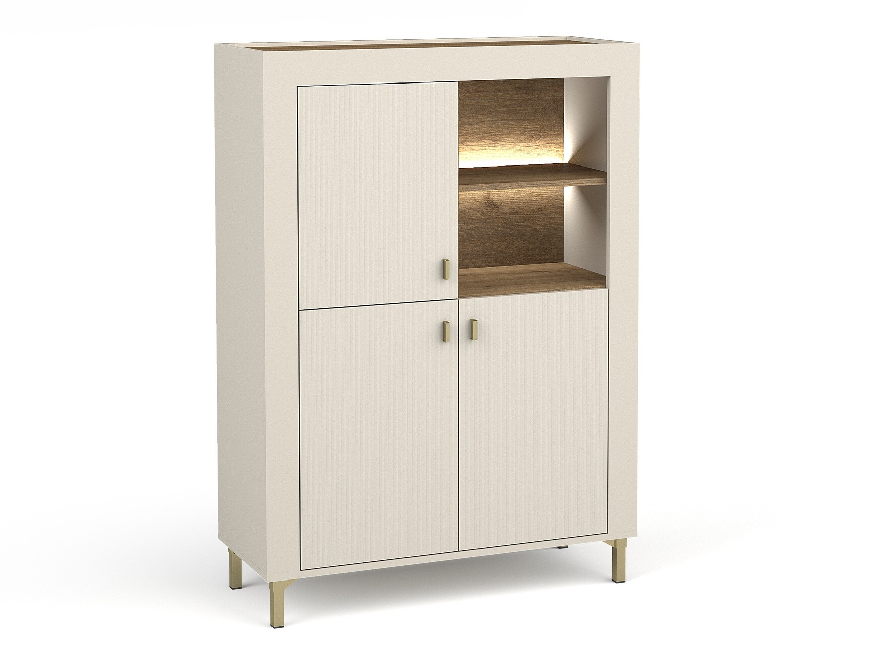 Bookcase Mormavu 105 (Cashmere)