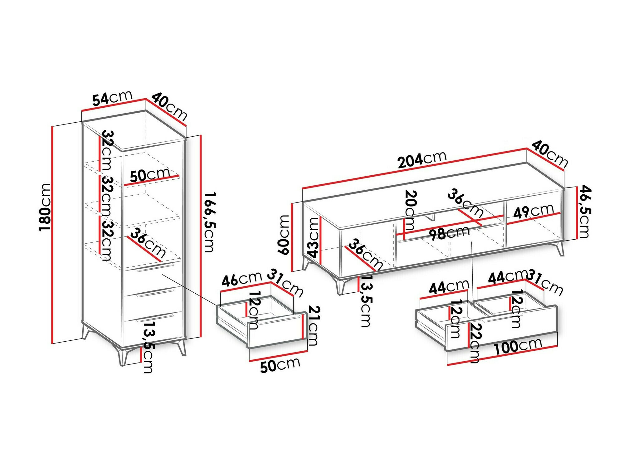 Σετ επίπλων σαλονιού Comfivo Citrus I