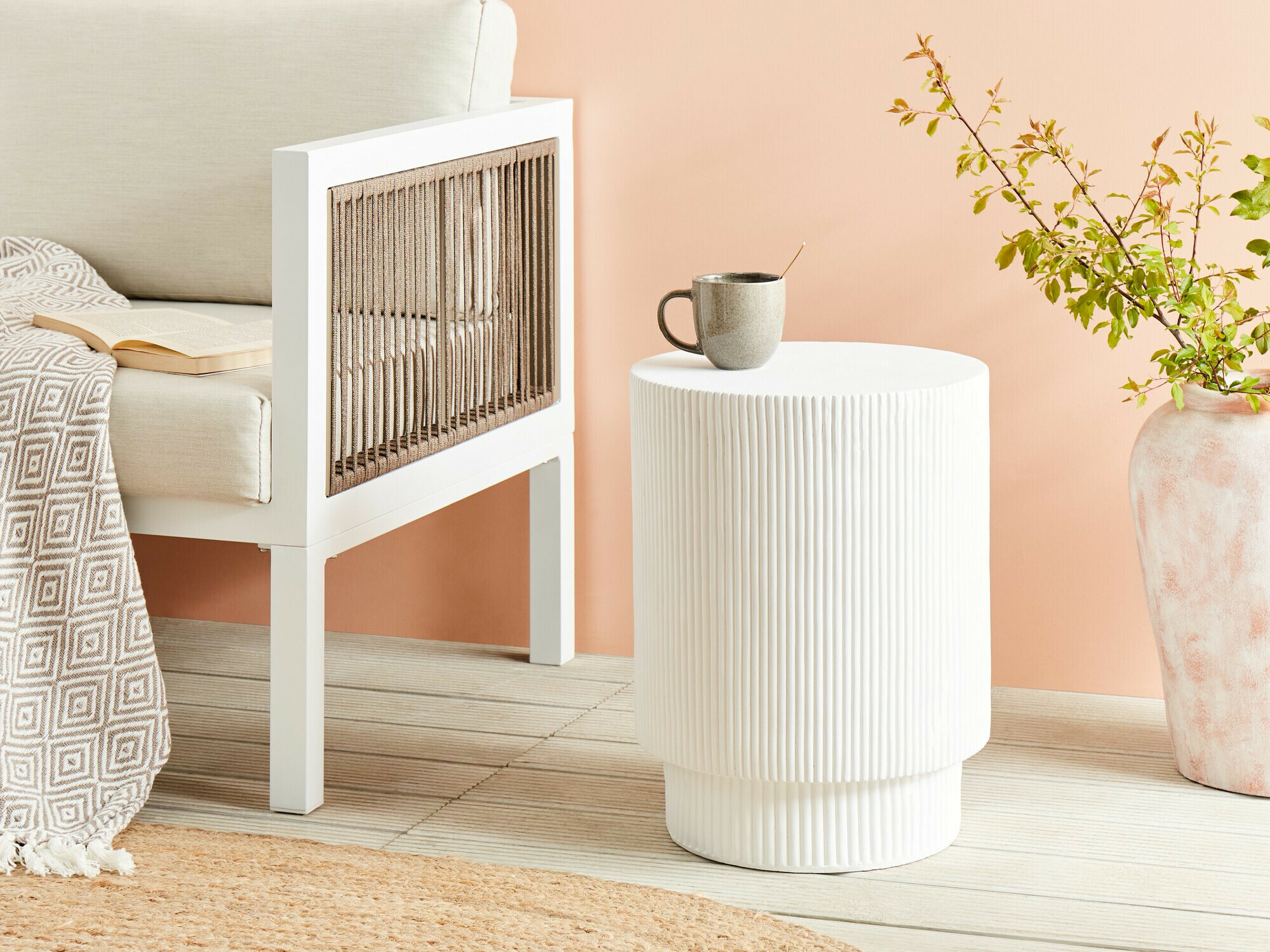 Side table Berwyn 2126 (White)