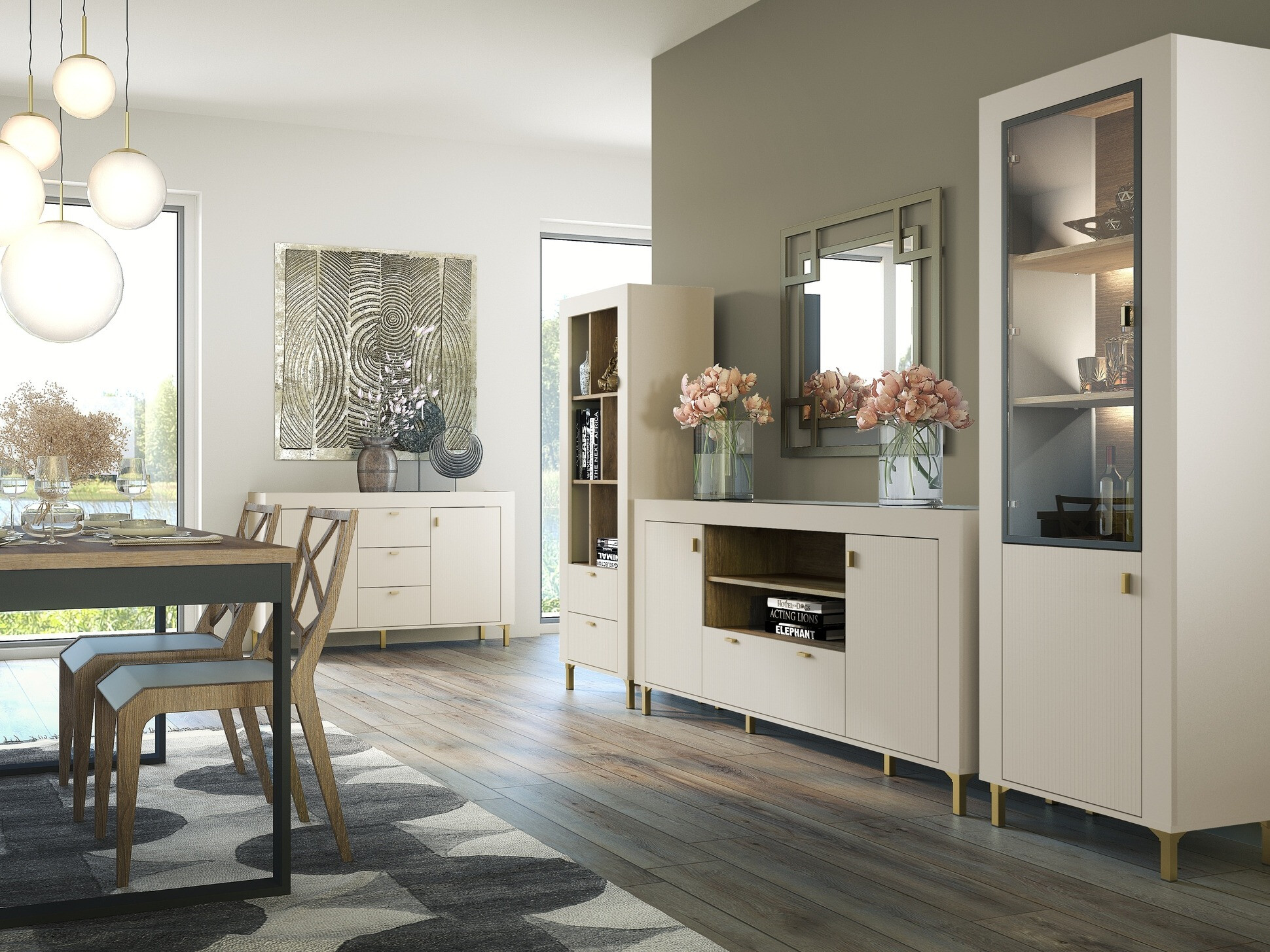 Chest of drawers Mormavu 110 (Cashmere)