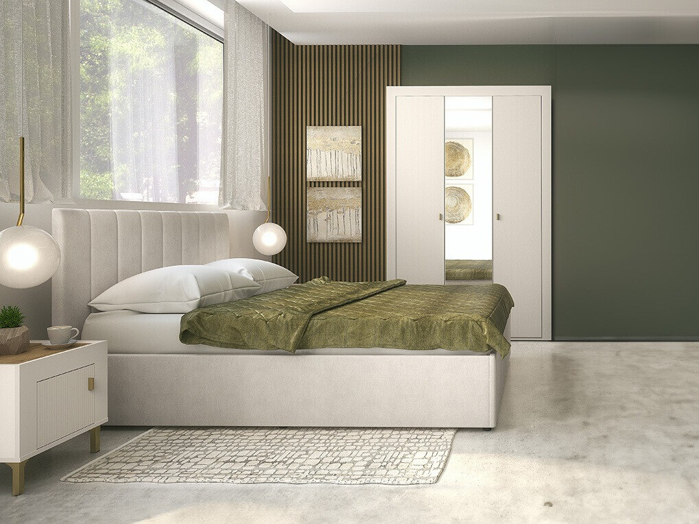 Bedroom set Mormavu 113 (Cashmere)
