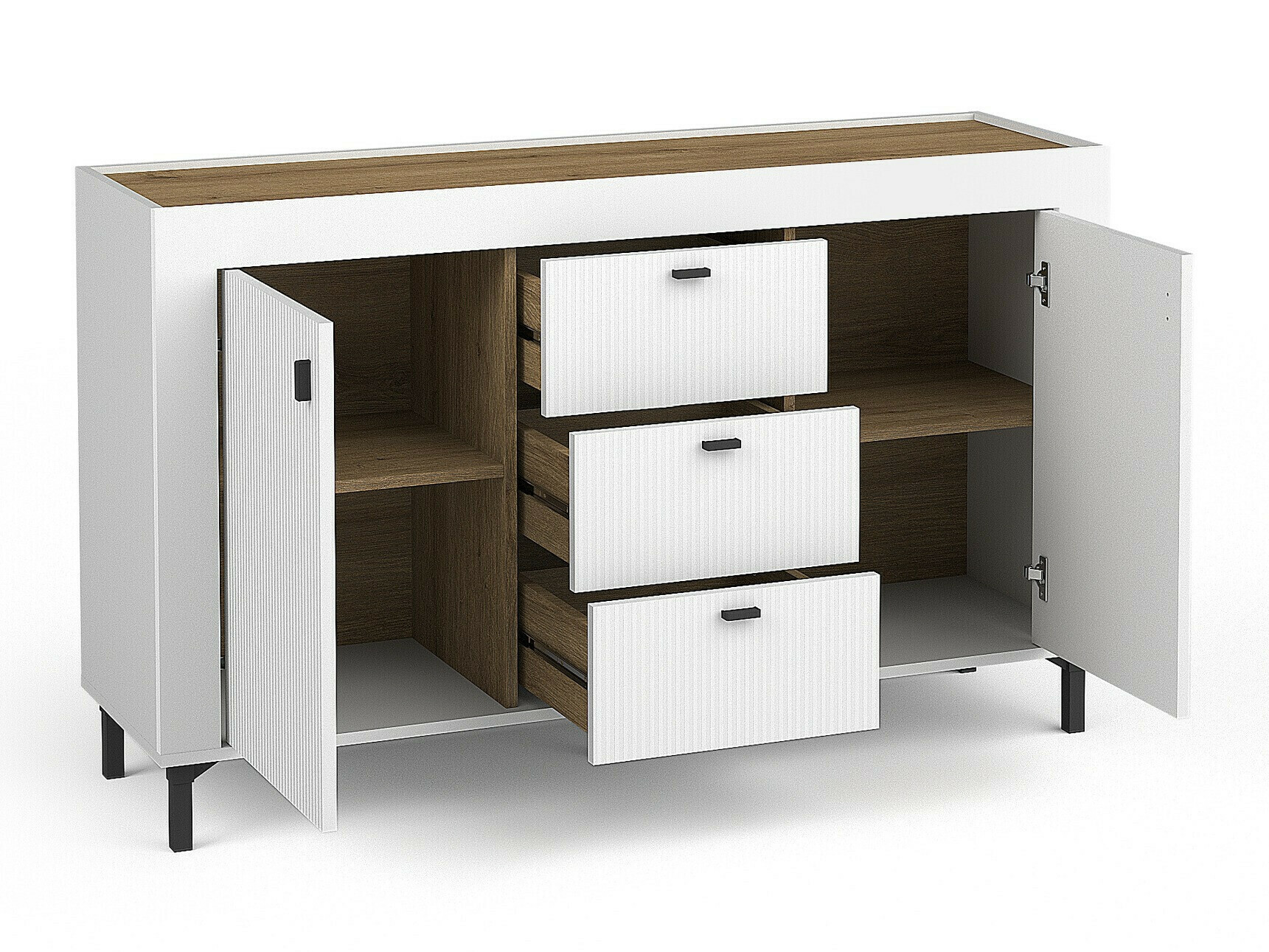 Living room set Mormavu 114 (Matte white)