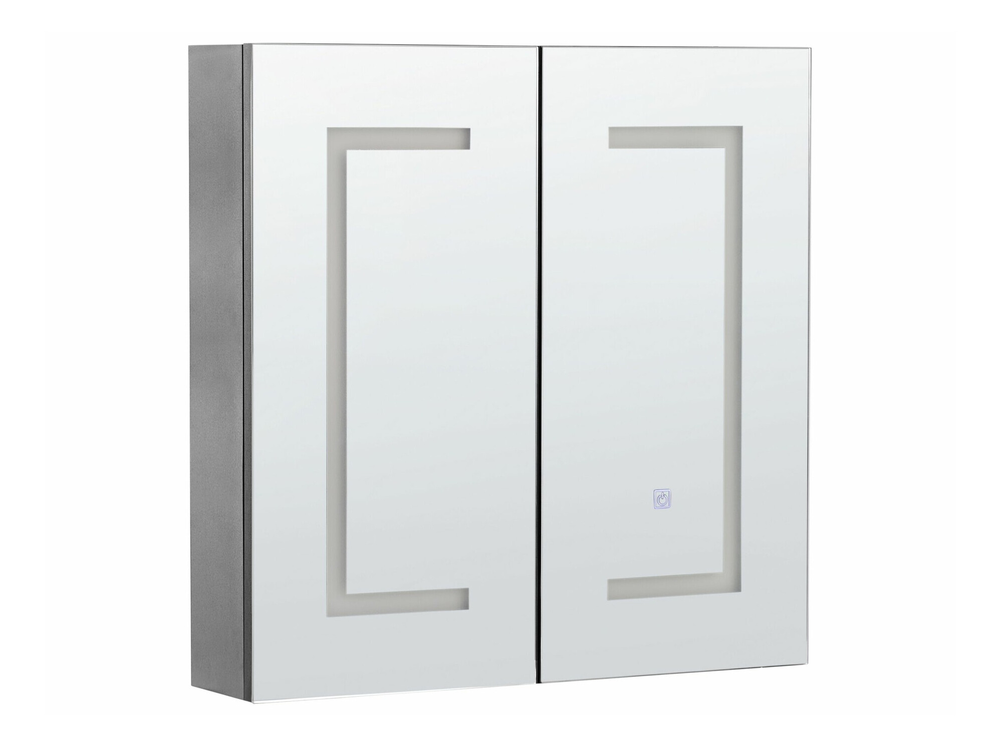 Bathroom mirror cabinet Berwyn 2153 (Black)