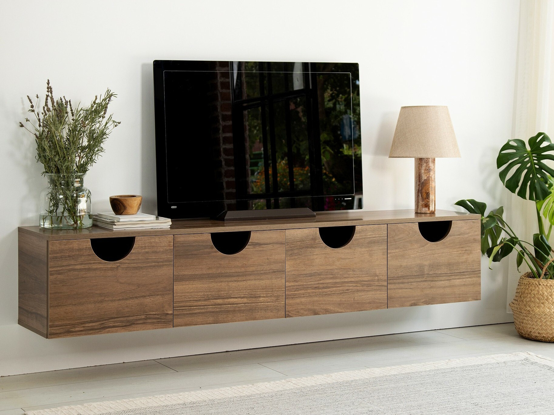 TV stand Kailua 2212 (Walnut)