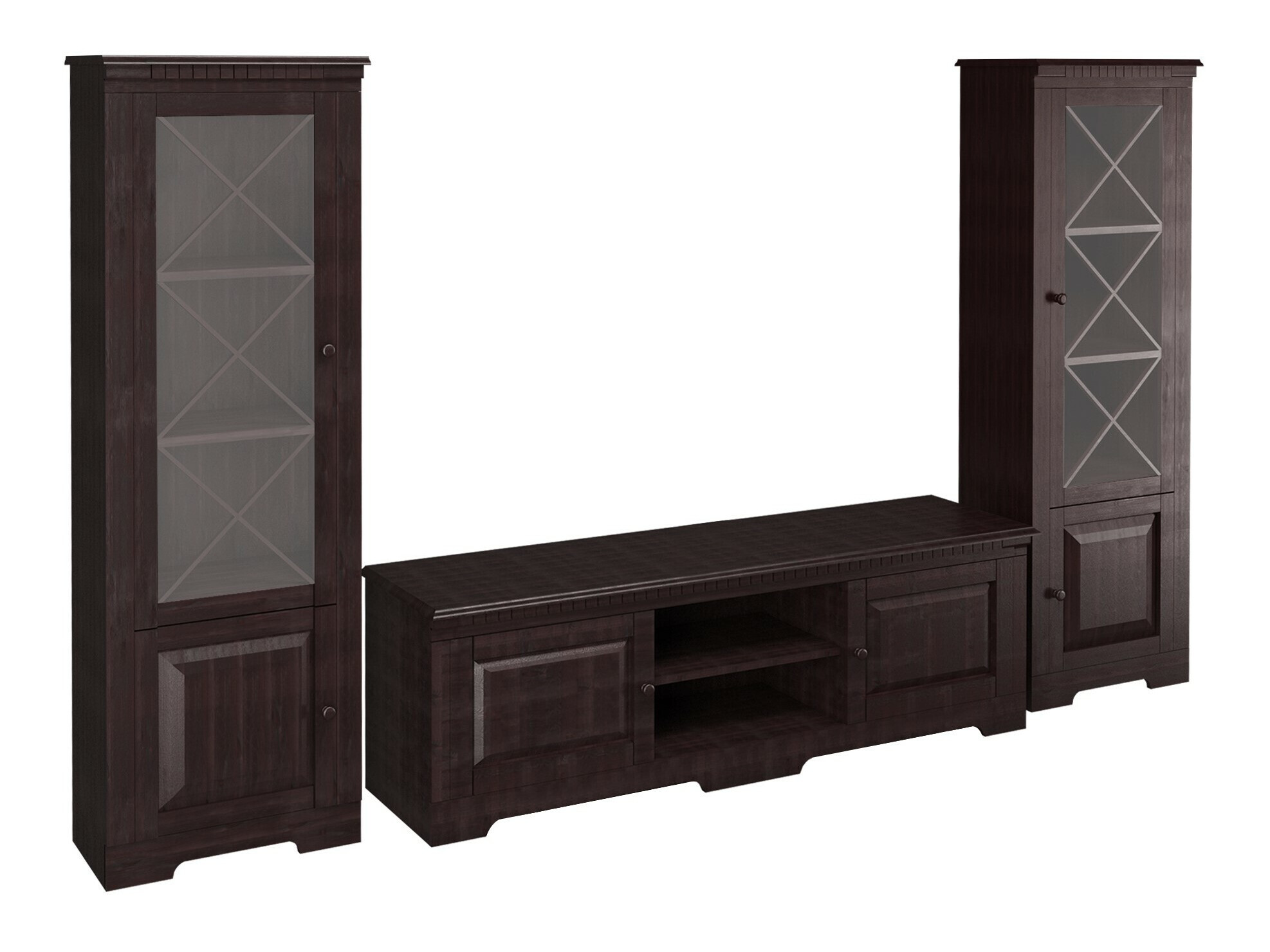 Σετ επίπλων σαλονιού Cavfelo 112 (Havana δρυς)