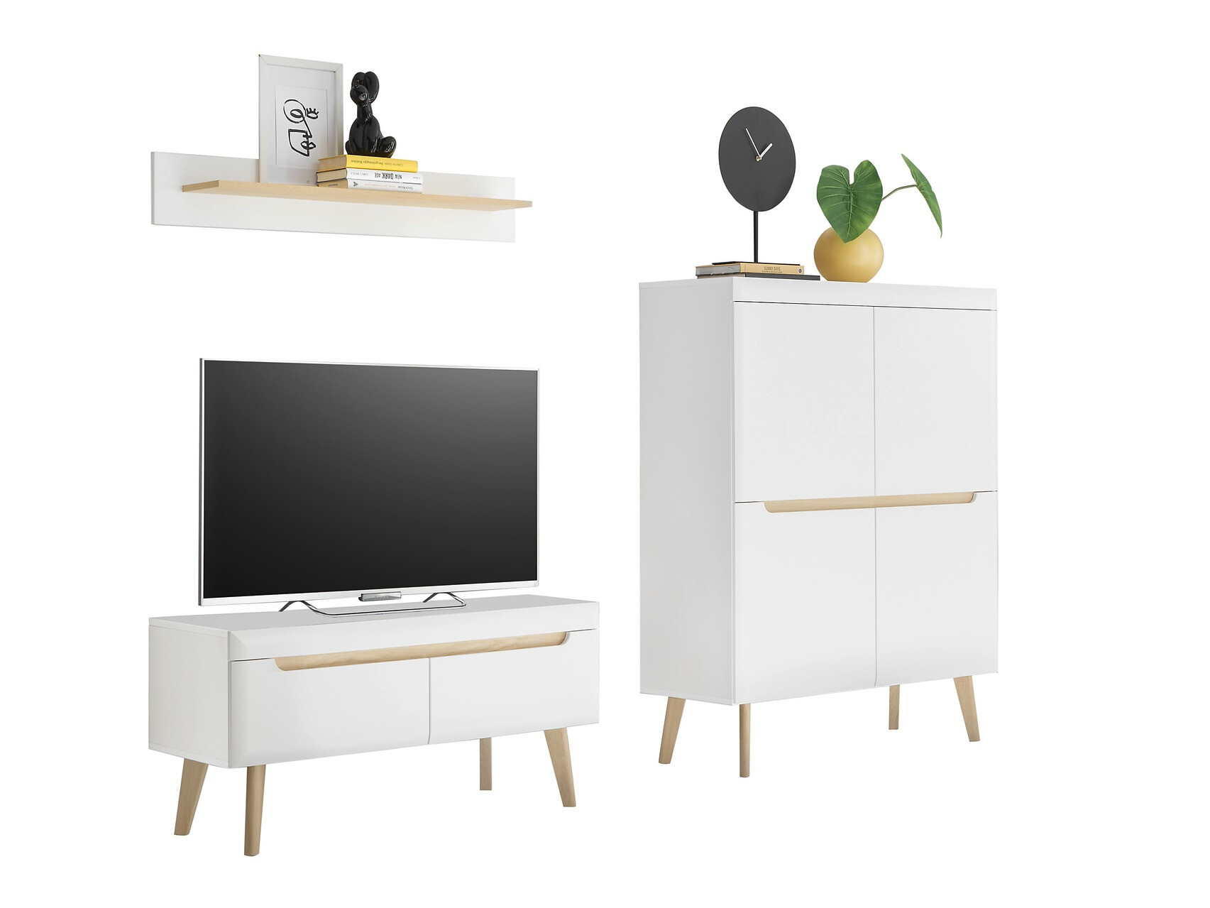 Living room set Vircava 115 (White)