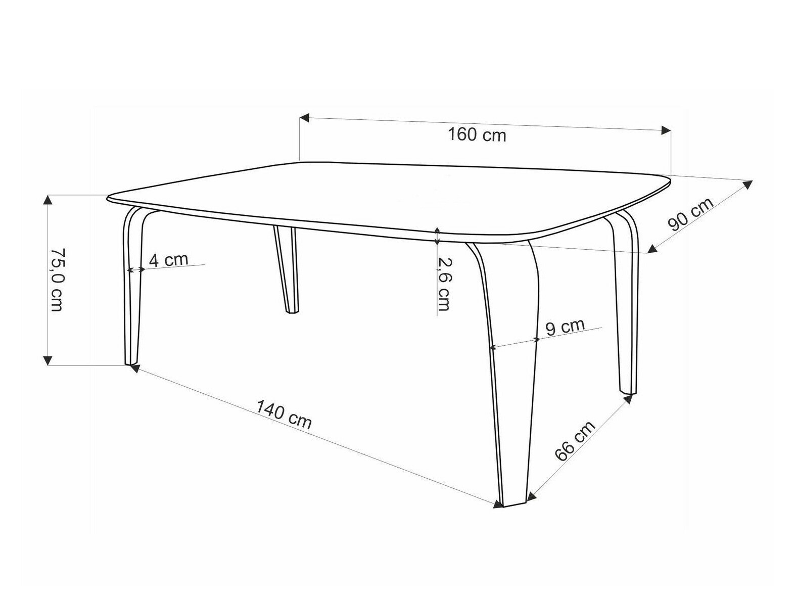 Dining set Houston 1750