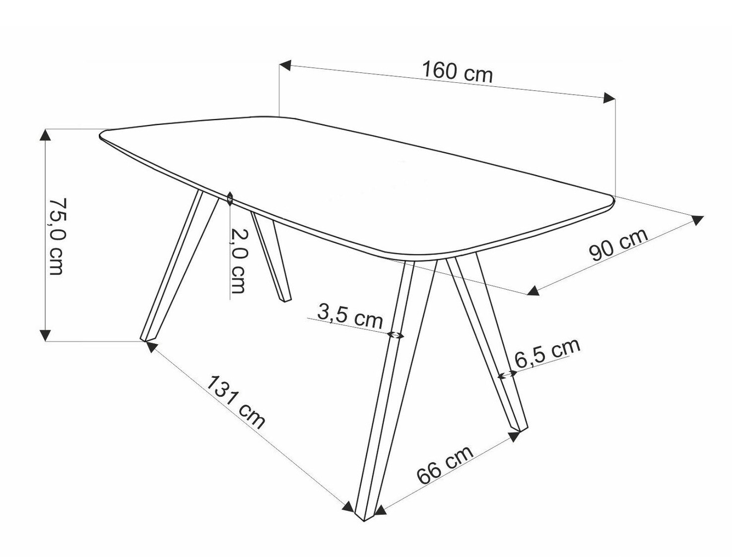 Table Houston 1747