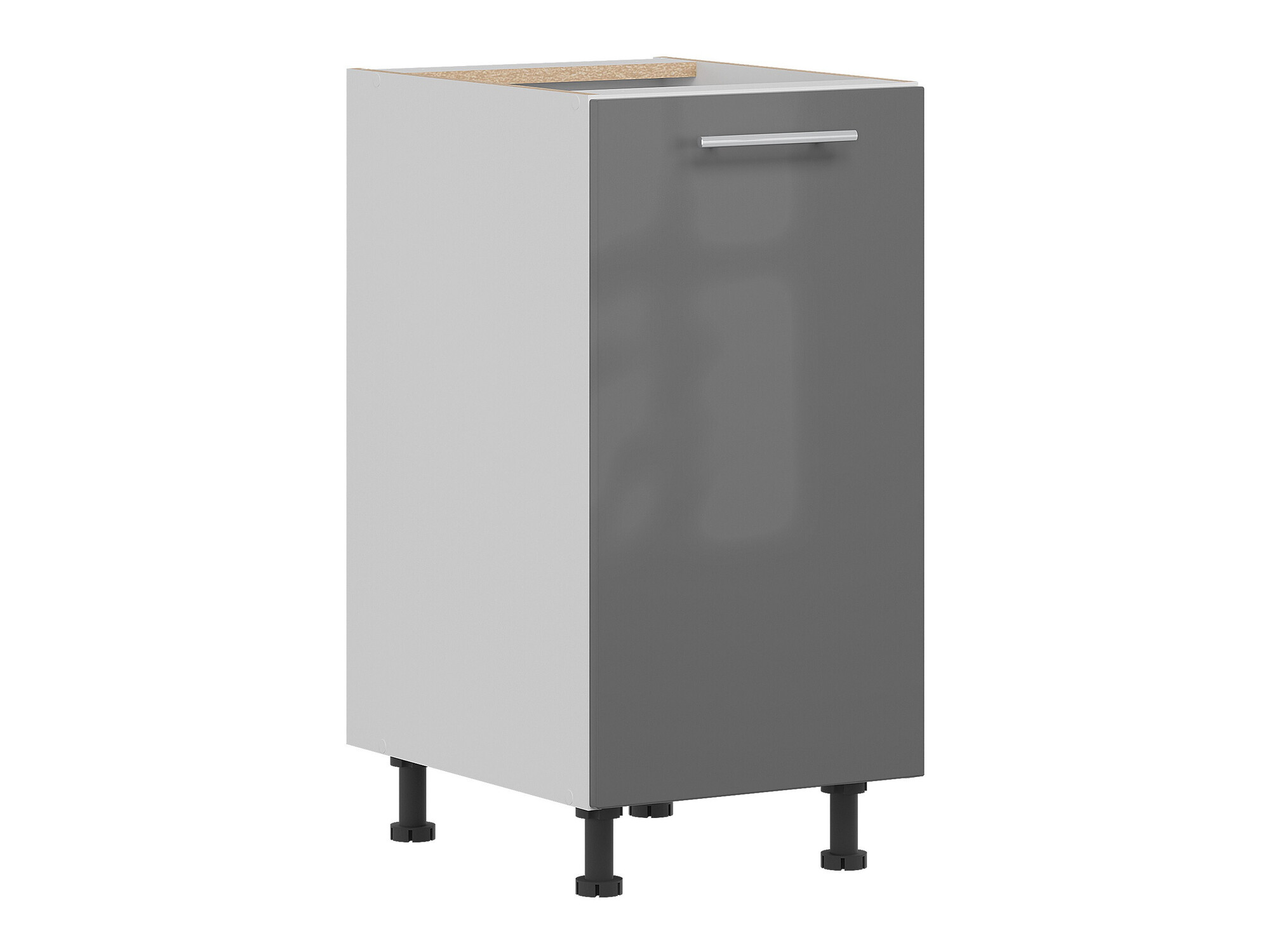 Modular cabinet with doors Tiffa Grey 137