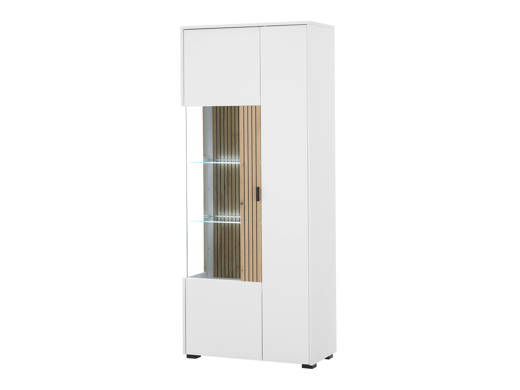 Bookcase Belmelu 103 (White + Oak)