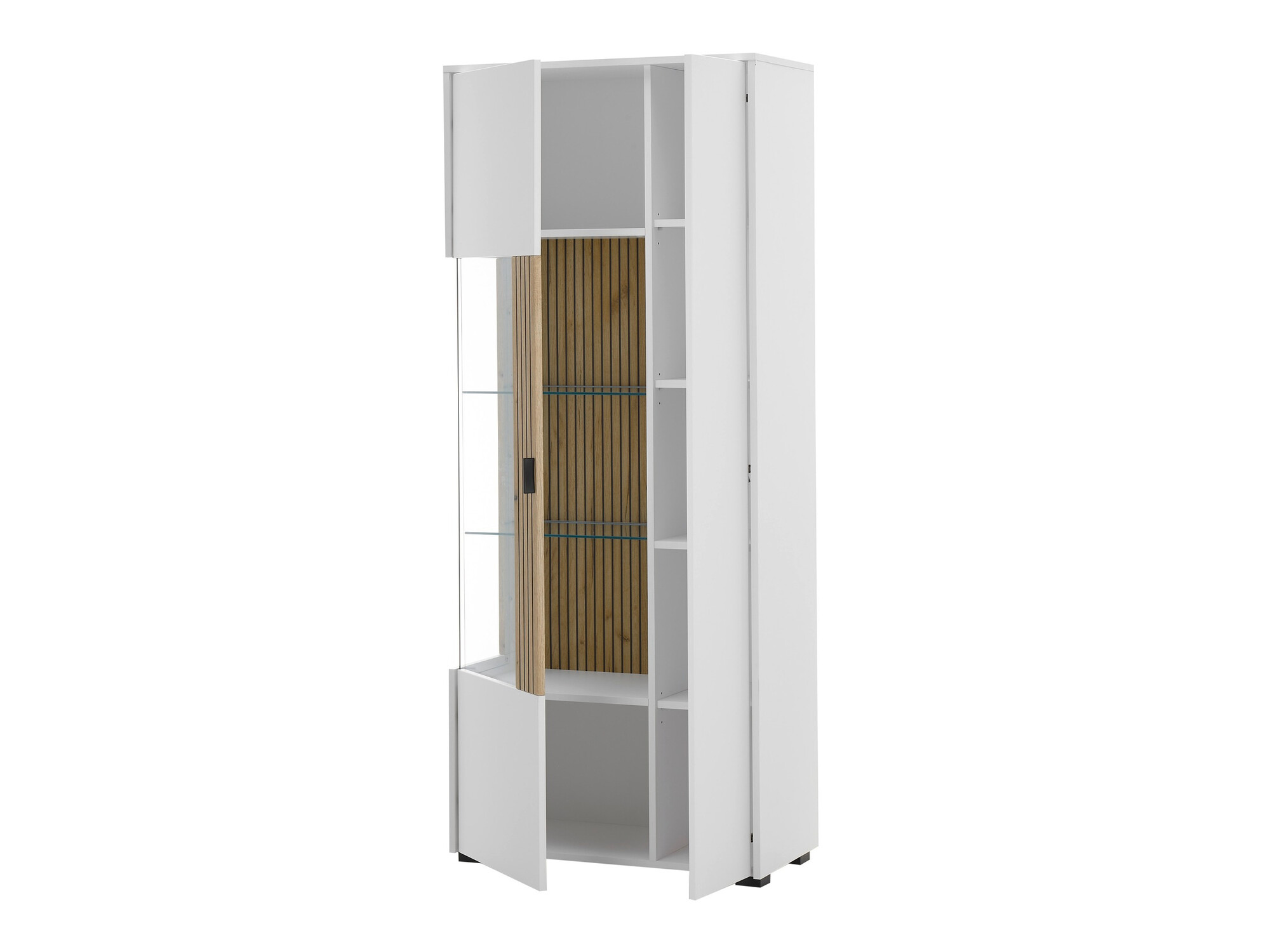 Bookcase Belmelu 103 (White + Oak)