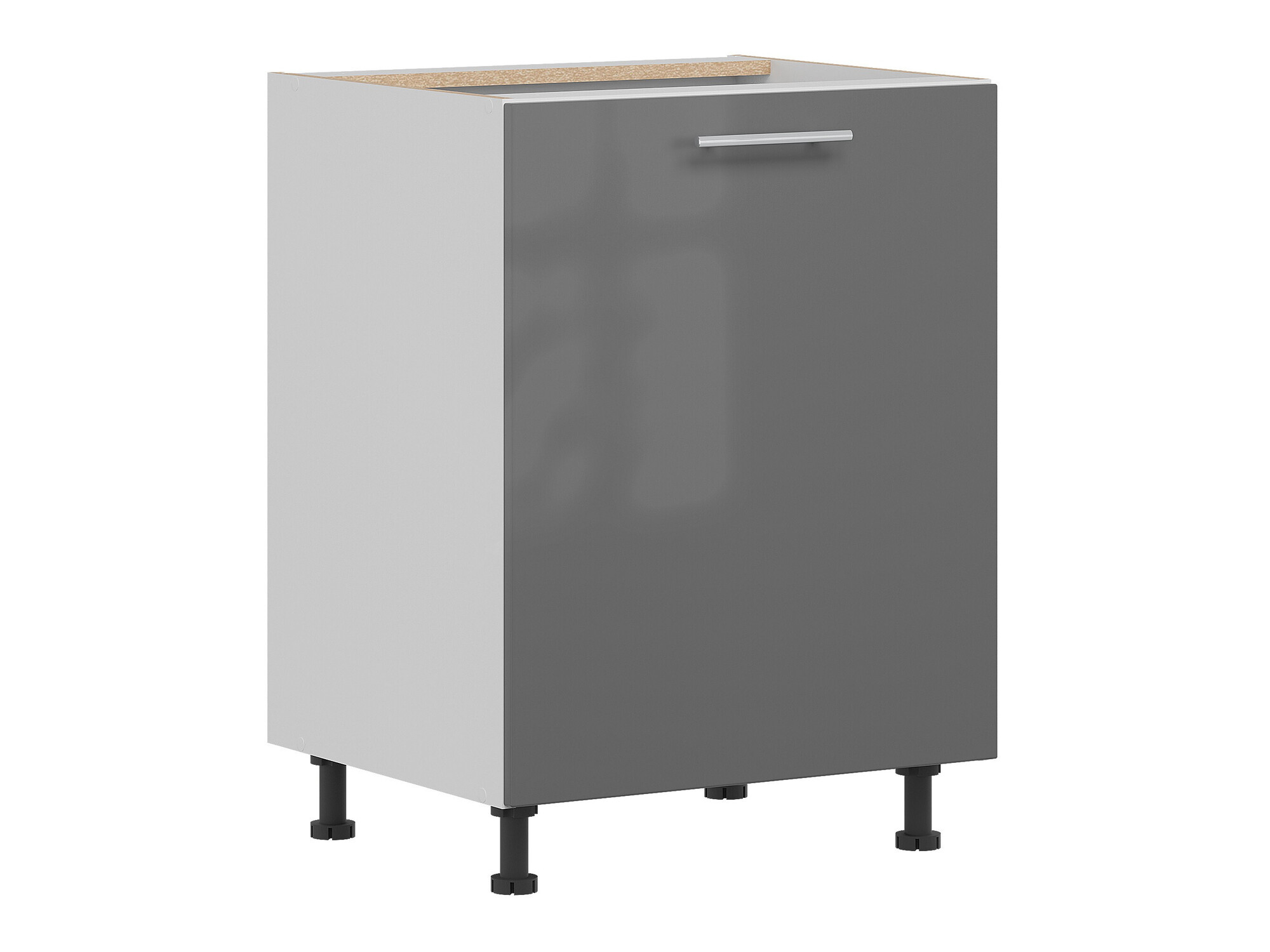 Modular cabinet with doors Tiffa Grey 141