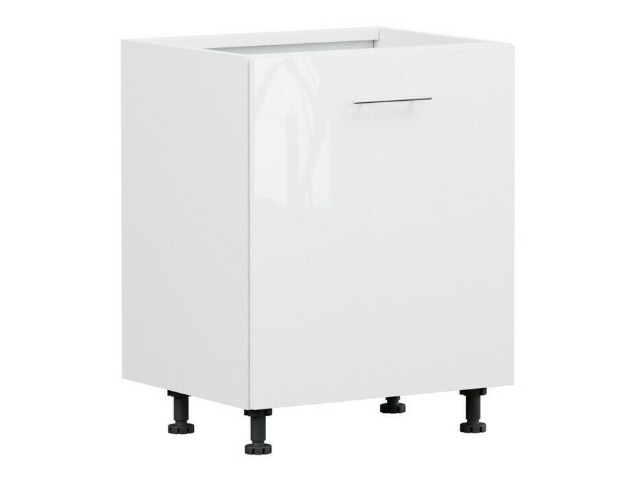 Modular cabinet with doors Tiffa White 144