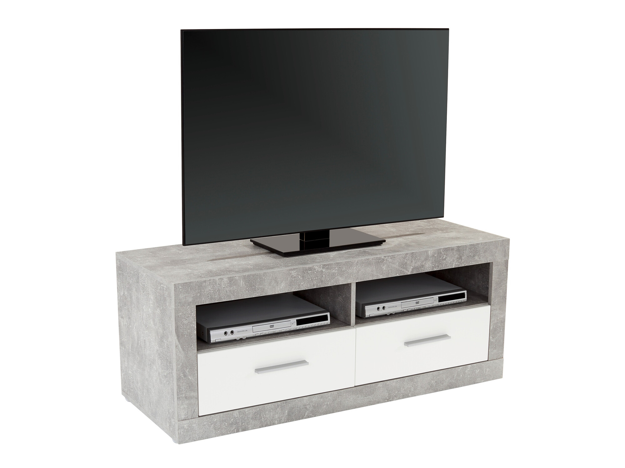 TV stand Romfera 102 (White + Grey)