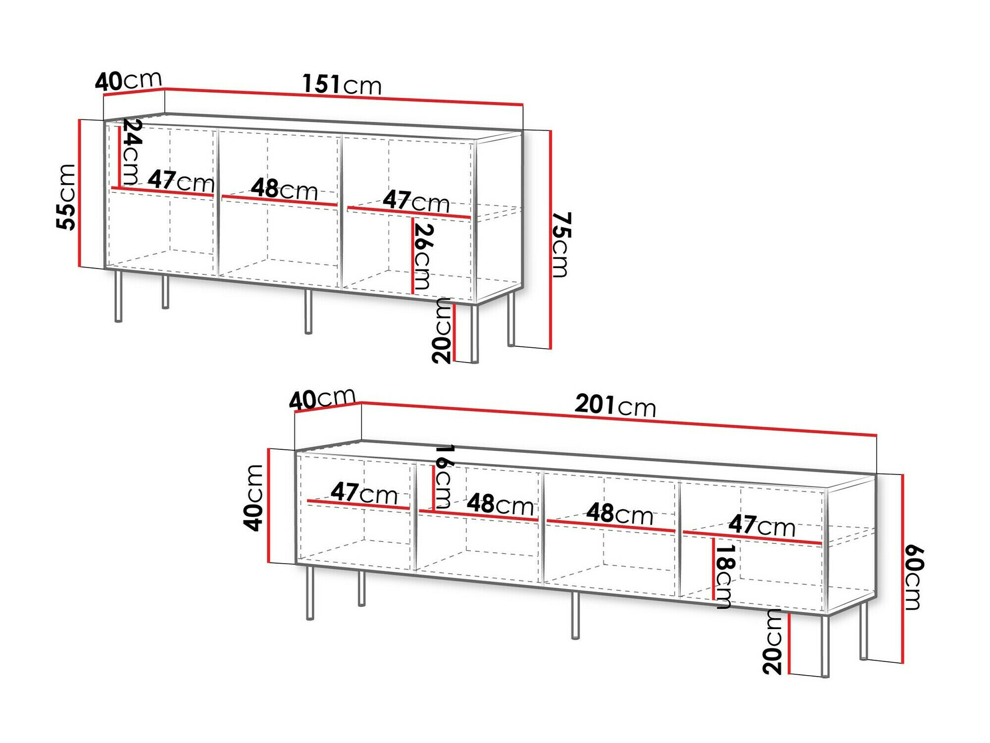 Σετ επίπλων σαλονιού Celra I (Άσπρο)