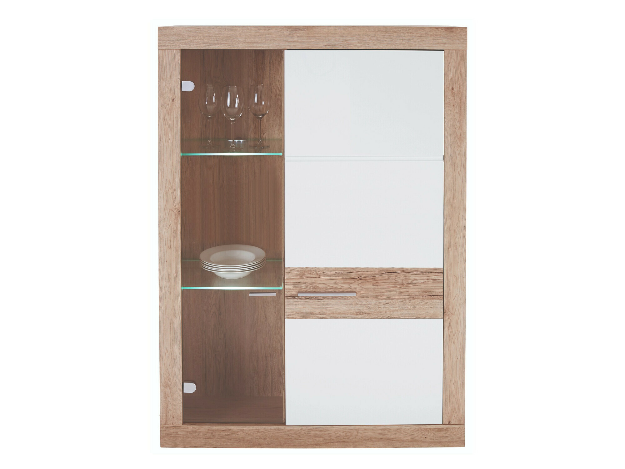 Living room set Romfera 116 (San Remo oak + White)