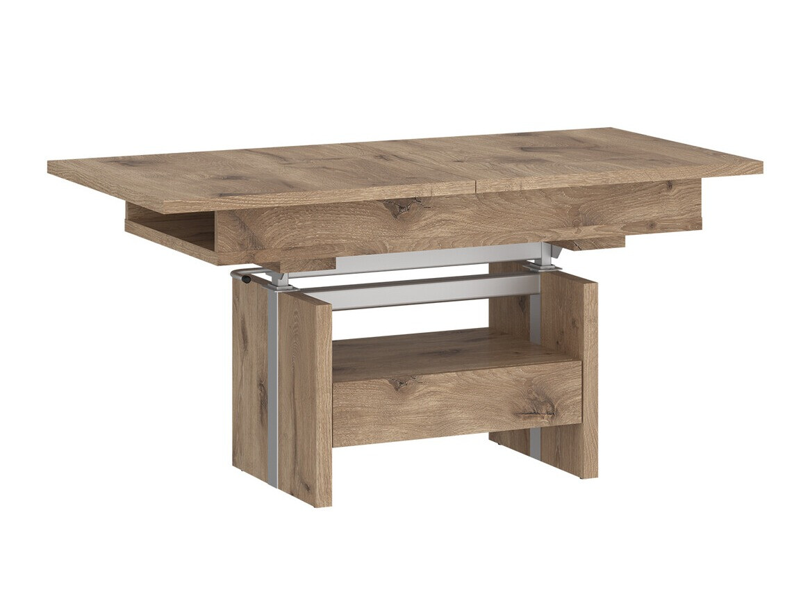 Πολυμορφικό τραπέζι σαλονιού Ontario 120 (Σκούρα δρυς)