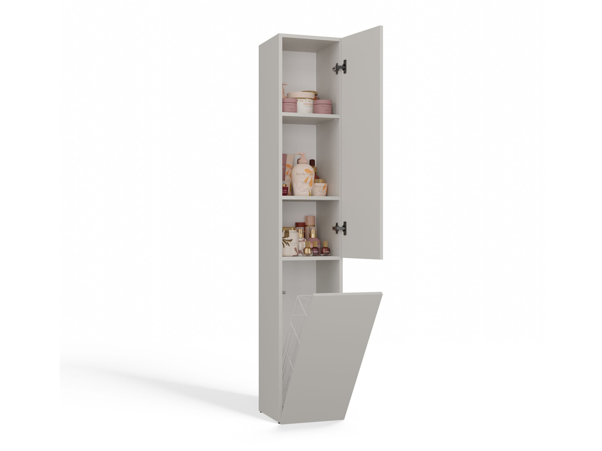 Standing bathroom cabinet Nolmaru 111 (Cashmere)