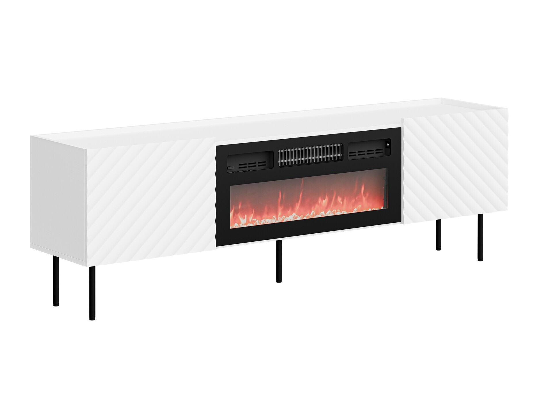 Έπιπλο τηλεόρασης Sillen III (Άσπρο)