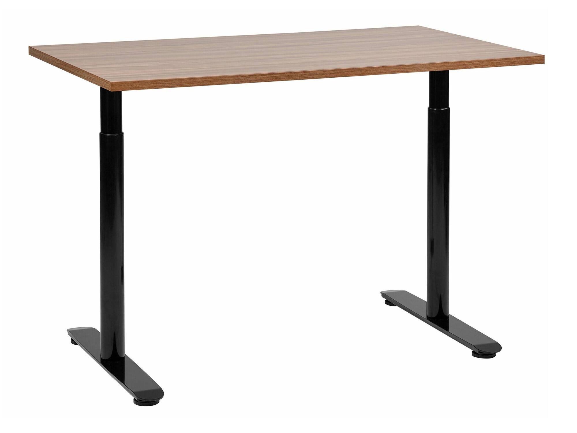 Γραφείο με ρυθμιζόμενο ύψος Berwyn 2181 (Σκούρο ξύλο)