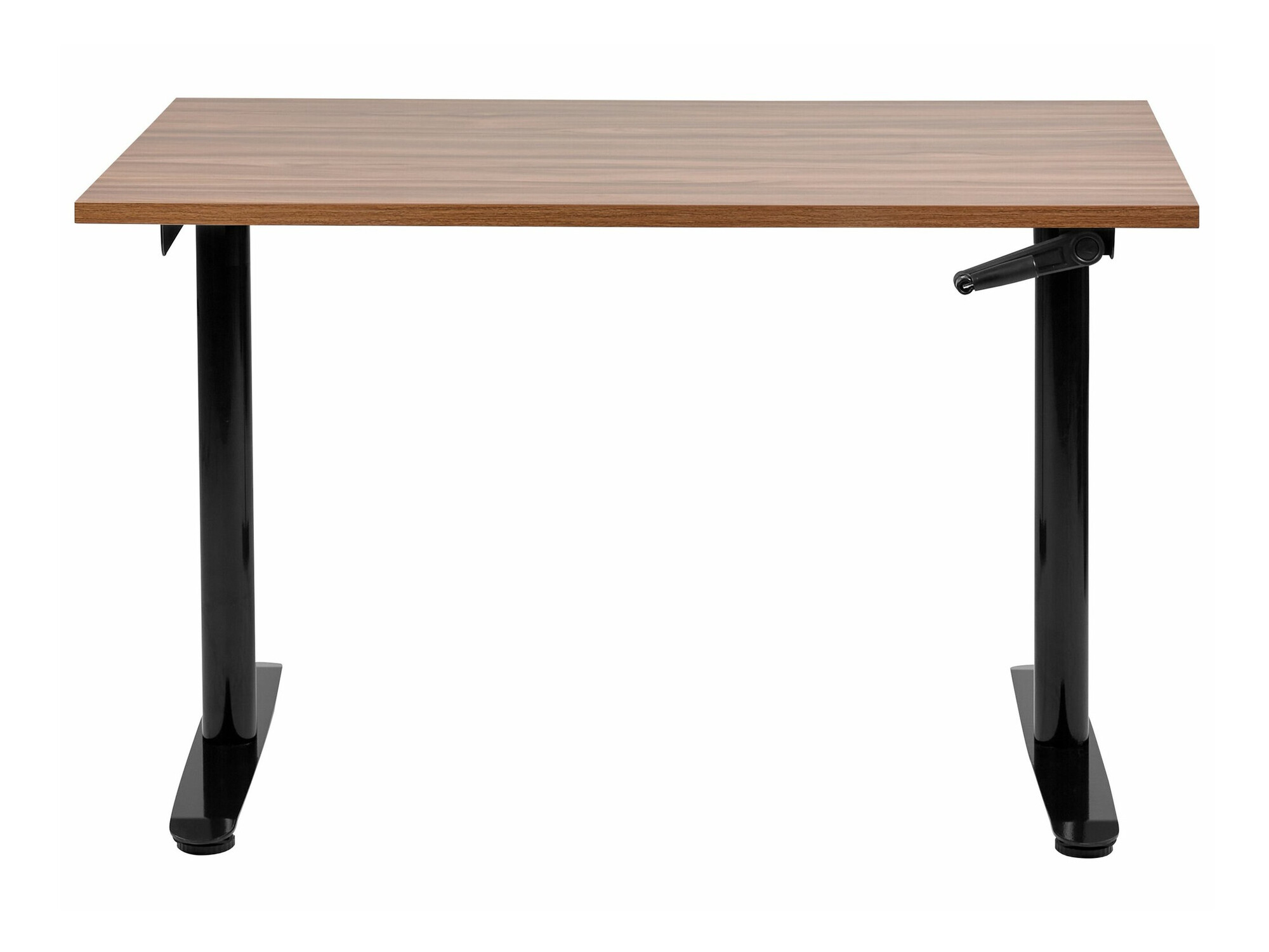 Γραφείο με ρυθμιζόμενο ύψος Berwyn 2181 (Σκούρο ξύλο)