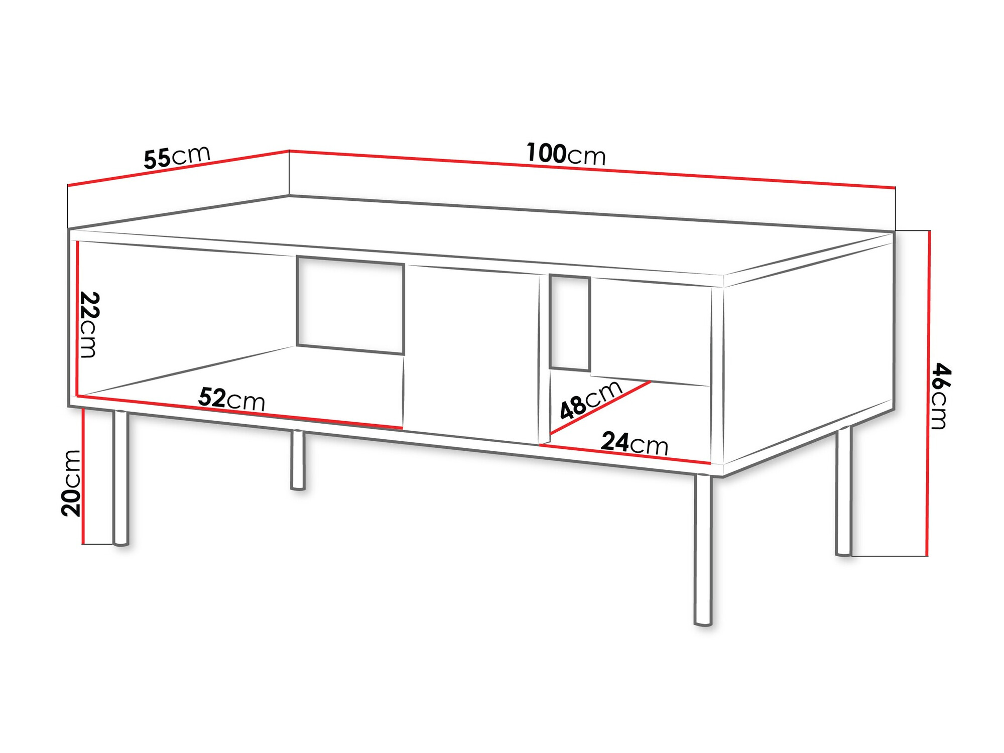 Τραπεζάκι σαλονιού Fama